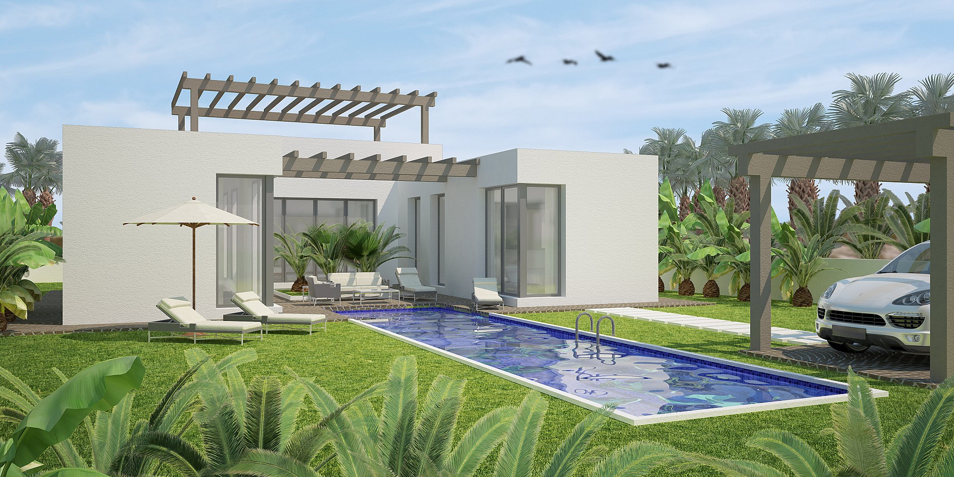 3 bedroom Villa in Benijòfar - New build in Medvilla Spanje