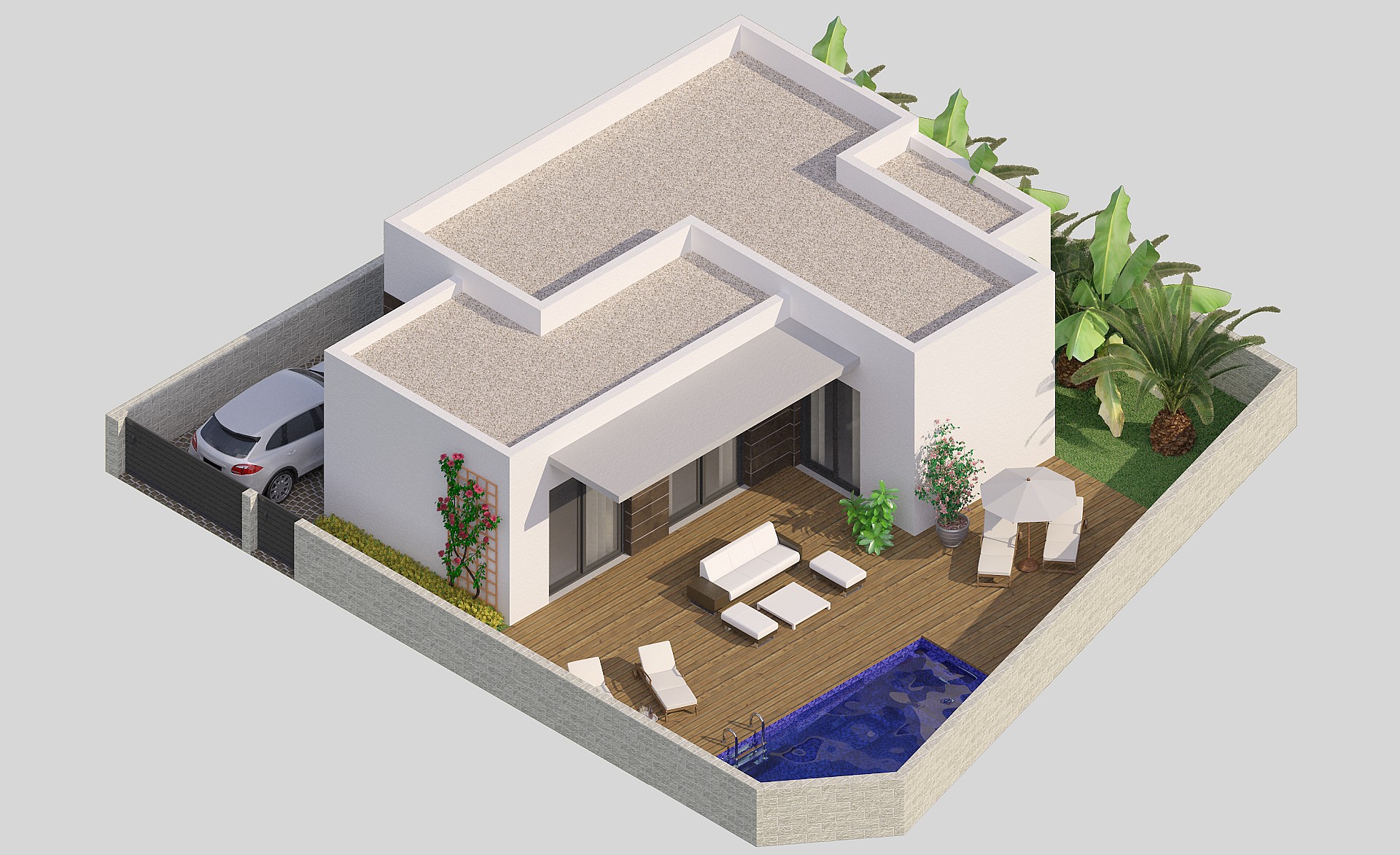 2 bedroom Villa in Benijòfar - New build in Medvilla Spanje