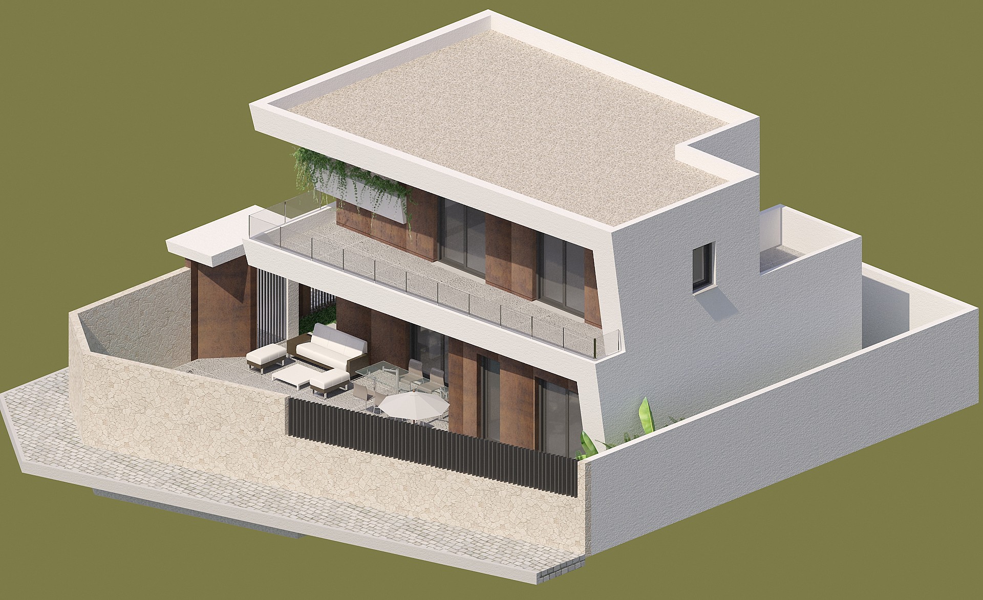 3 bedroom Villa in Benijòfar - New build in Medvilla Spanje