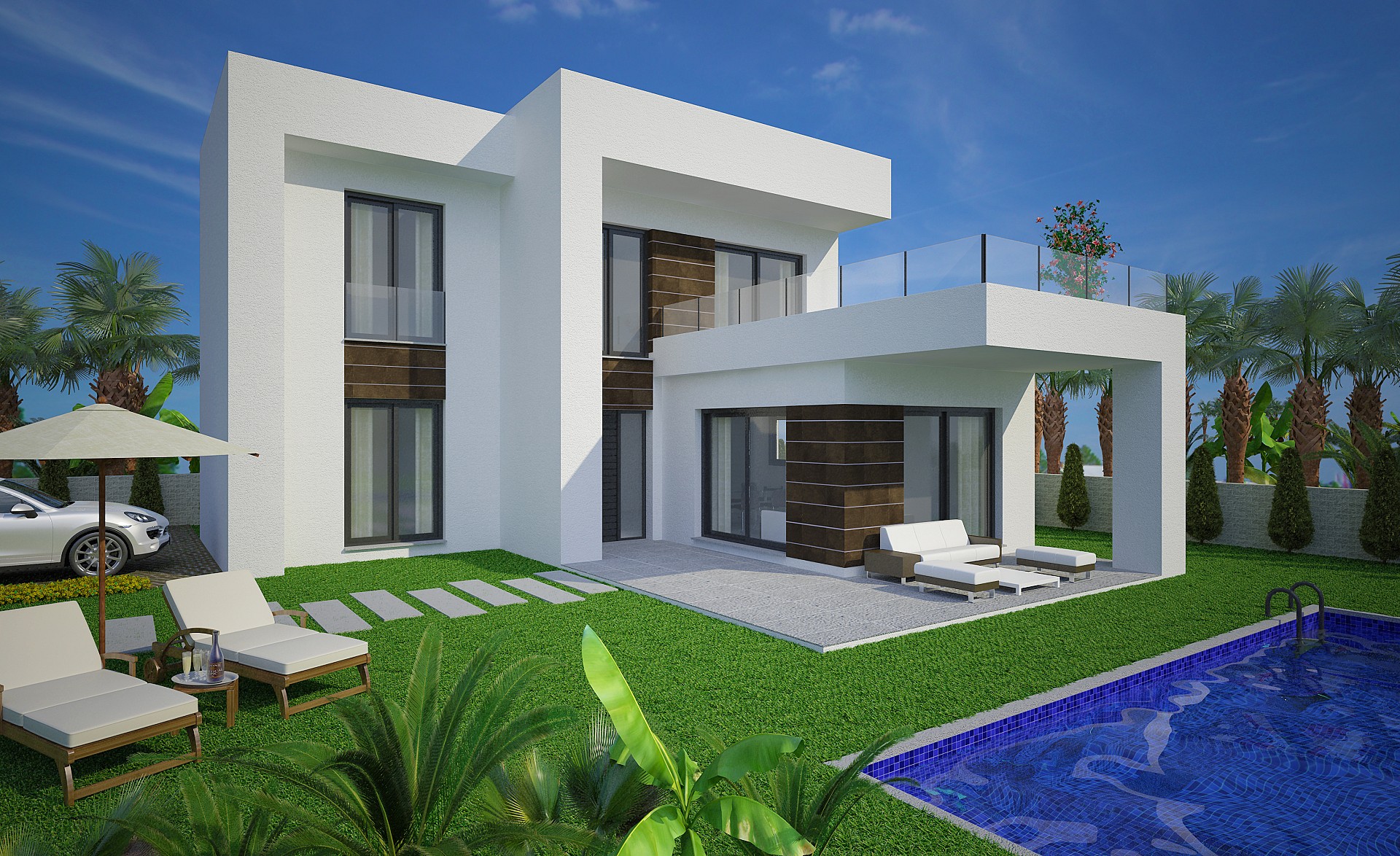 3 bedroom Villa in Benijòfar - New build in Medvilla Spanje