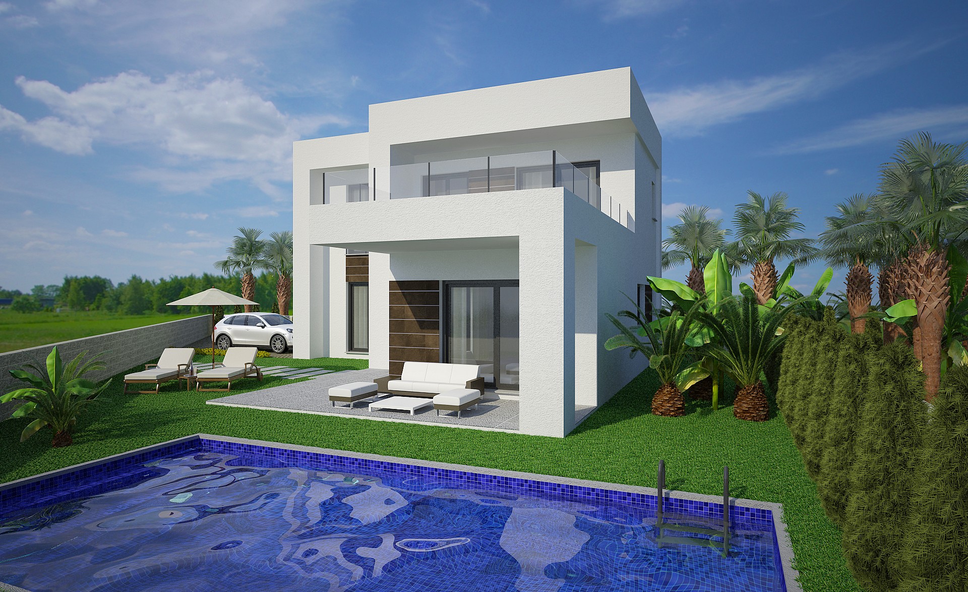 3 bedroom Villa in Benijòfar - New build in Medvilla Spanje