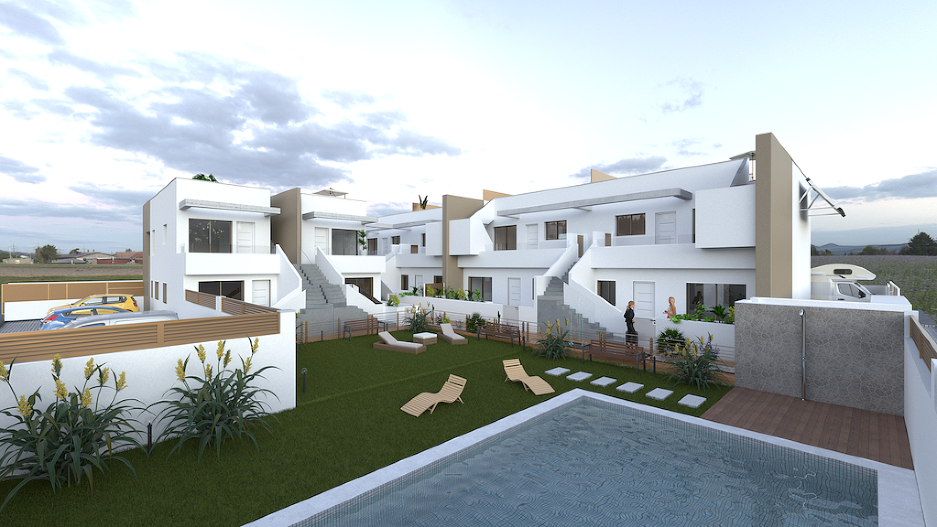 2 bedroom Apartment with garden in Pilar de la Horadada - New build in Medvilla Spanje