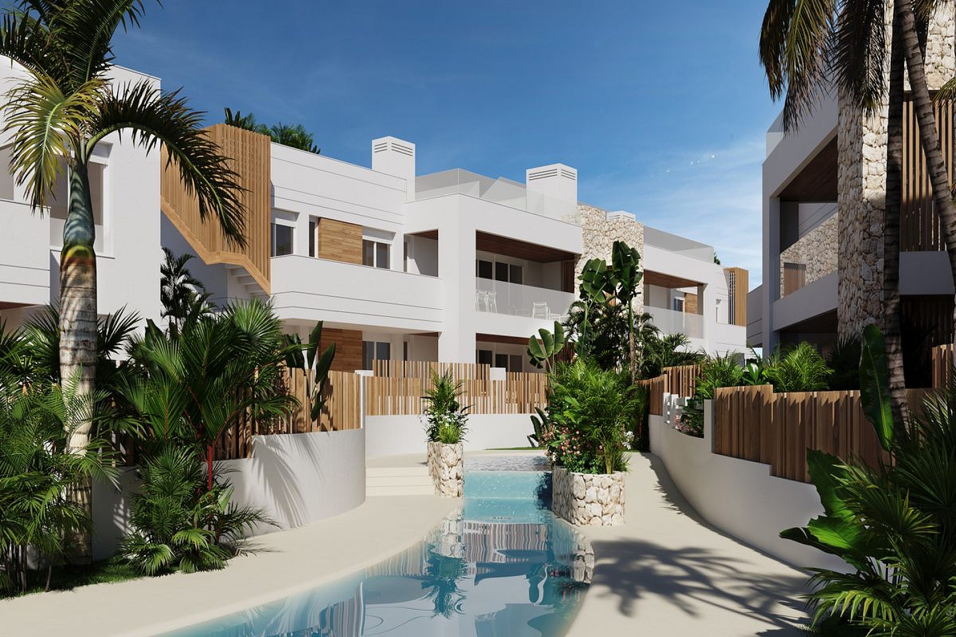 2 bedroom Apartment with garden in San Juan de los Terreros - New build in Medvilla Spanje