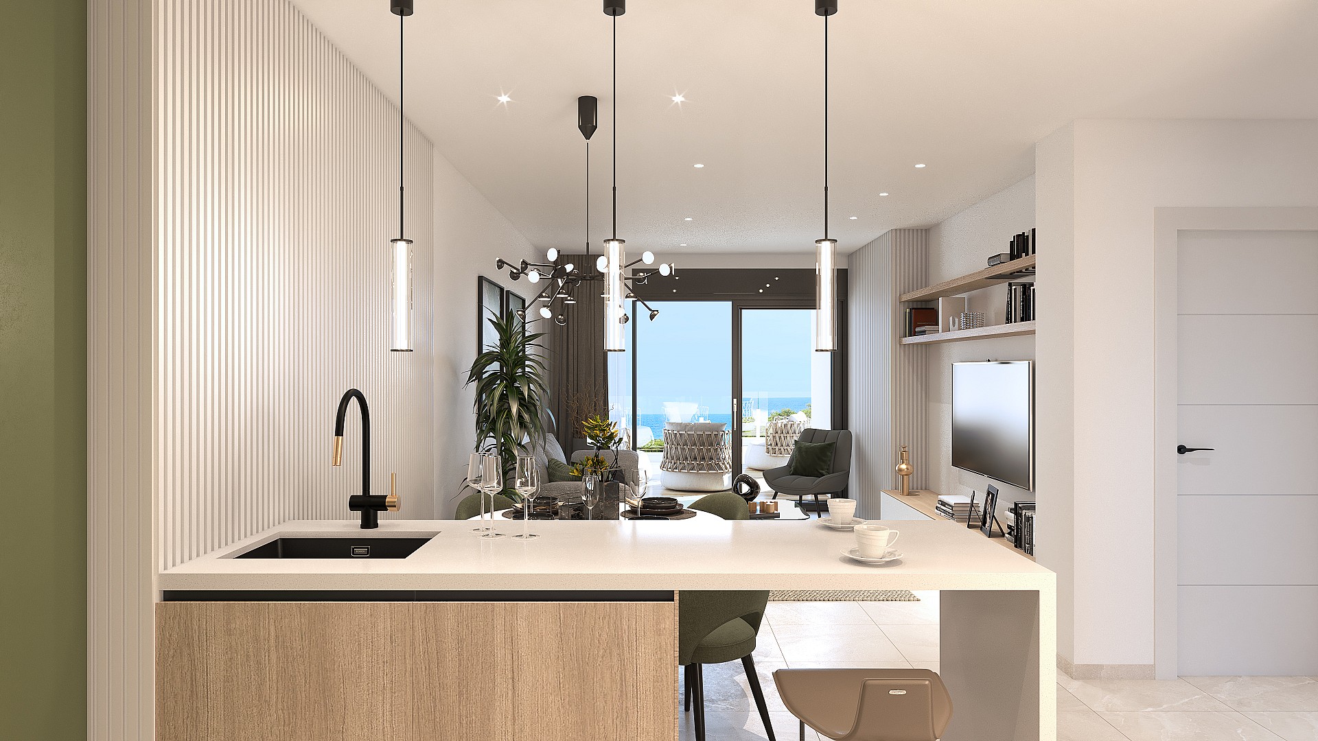 3 bedroom Apartment with garden in Playa Flamenca - Orihuela Costa - New build in Medvilla Spanje