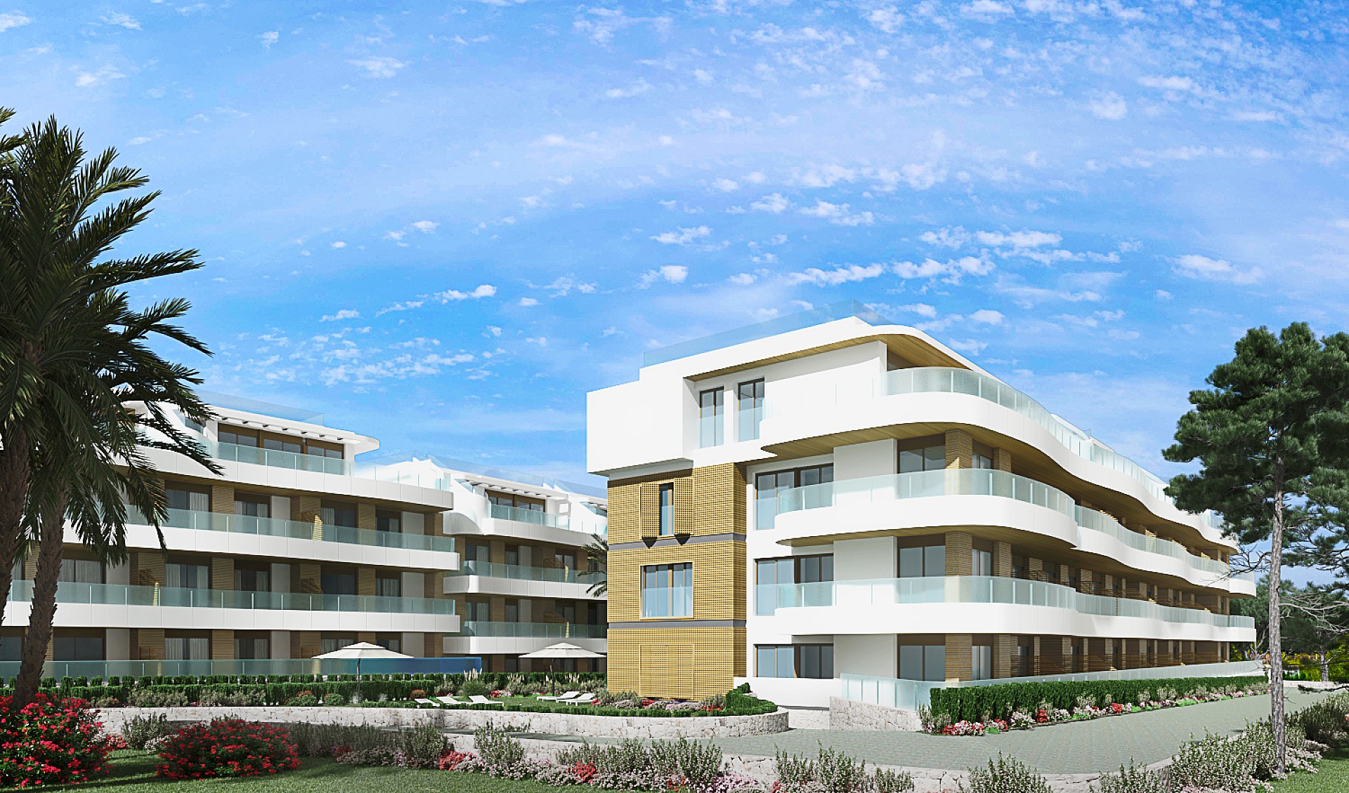 2 bedroom Apartment with terrace in Playa Flamenca - Orihuela Costa - New build in Medvilla Spanje