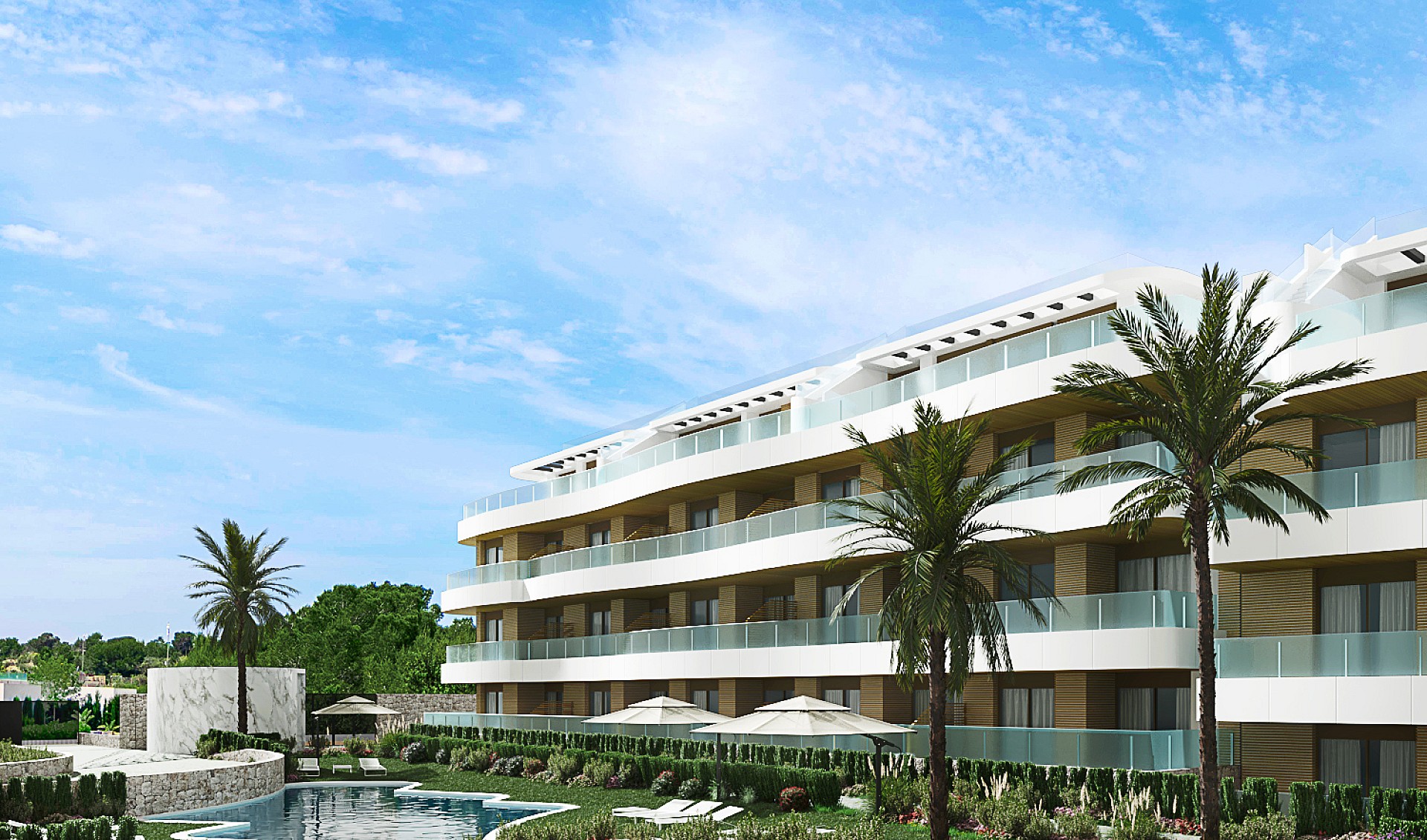 3 bedroom Apartments - solarium in Playa Flamenca - Orihuela Costa - New build in Medvilla Spanje