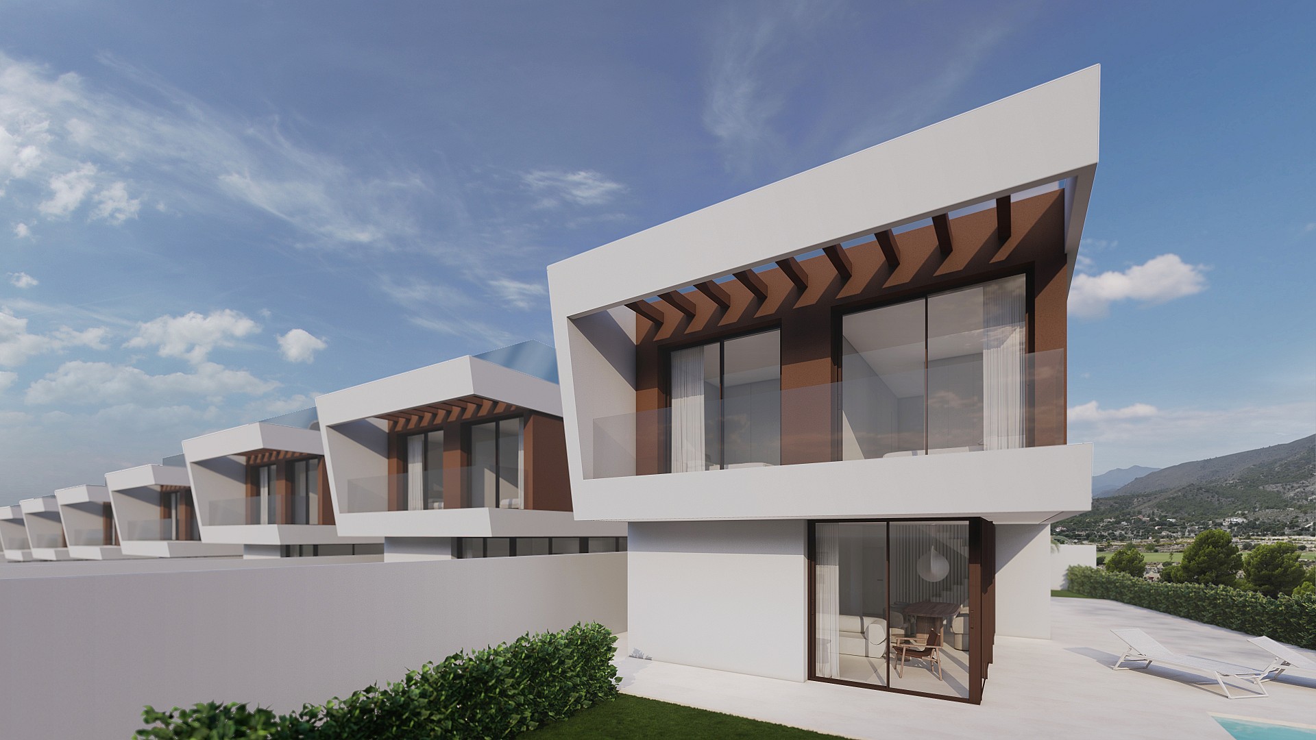 3 bedroom Villa in Finestrat - New build in Medvilla Spanje