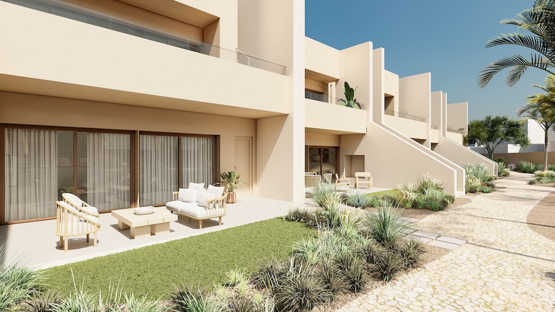 3 bedroom Apartment with garden in Roda Golf - New build in Medvilla Spanje