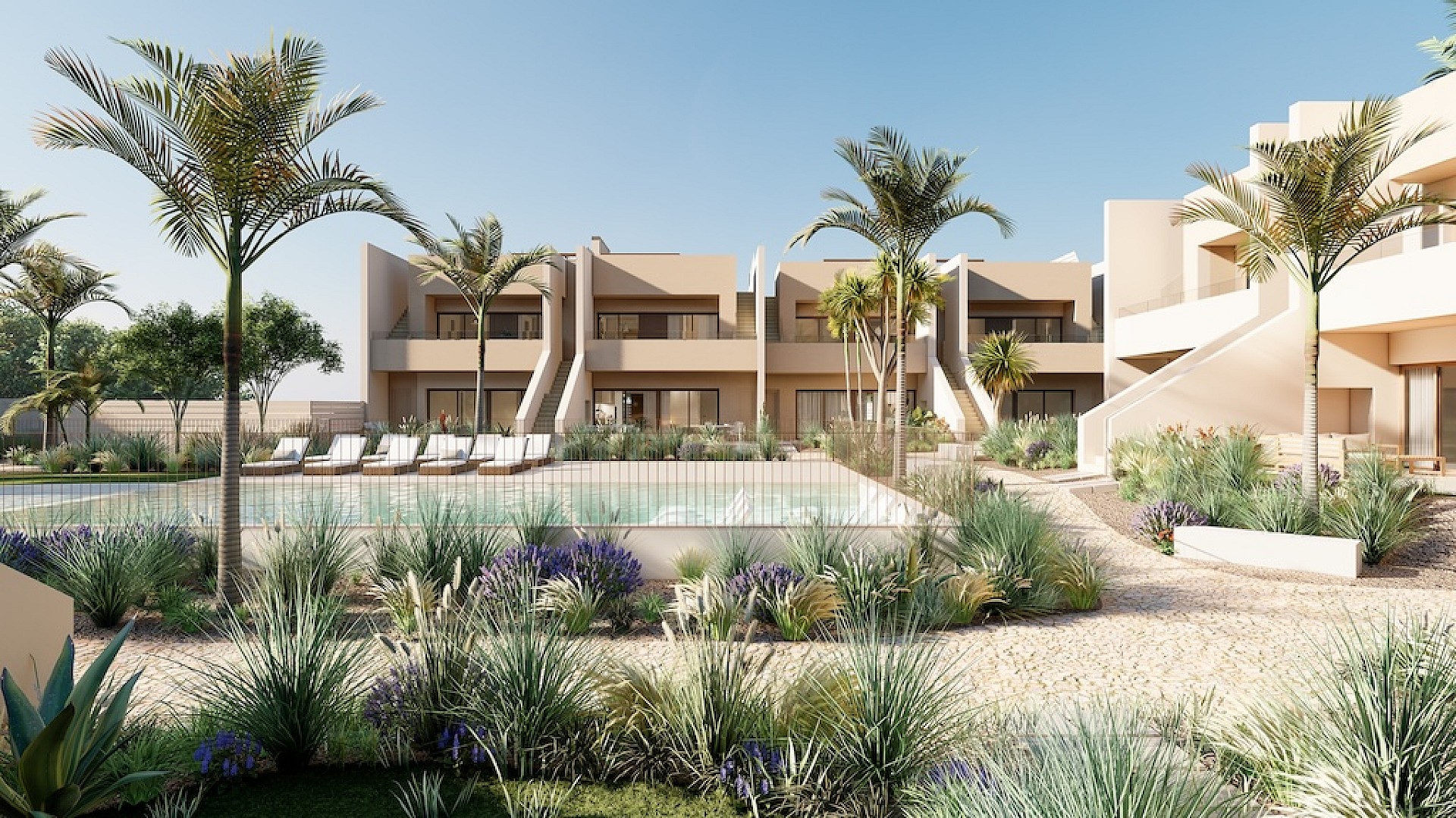 3 bedroom Apartments - solarium in Roda Golf - New build in Medvilla Spanje