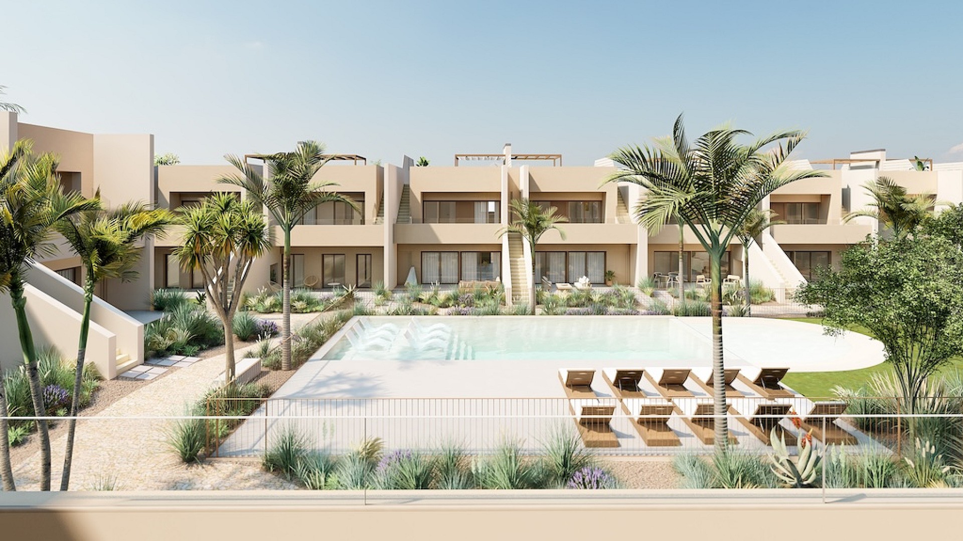 3 bedroom Apartments - solarium in Roda Golf - New build in Medvilla Spanje