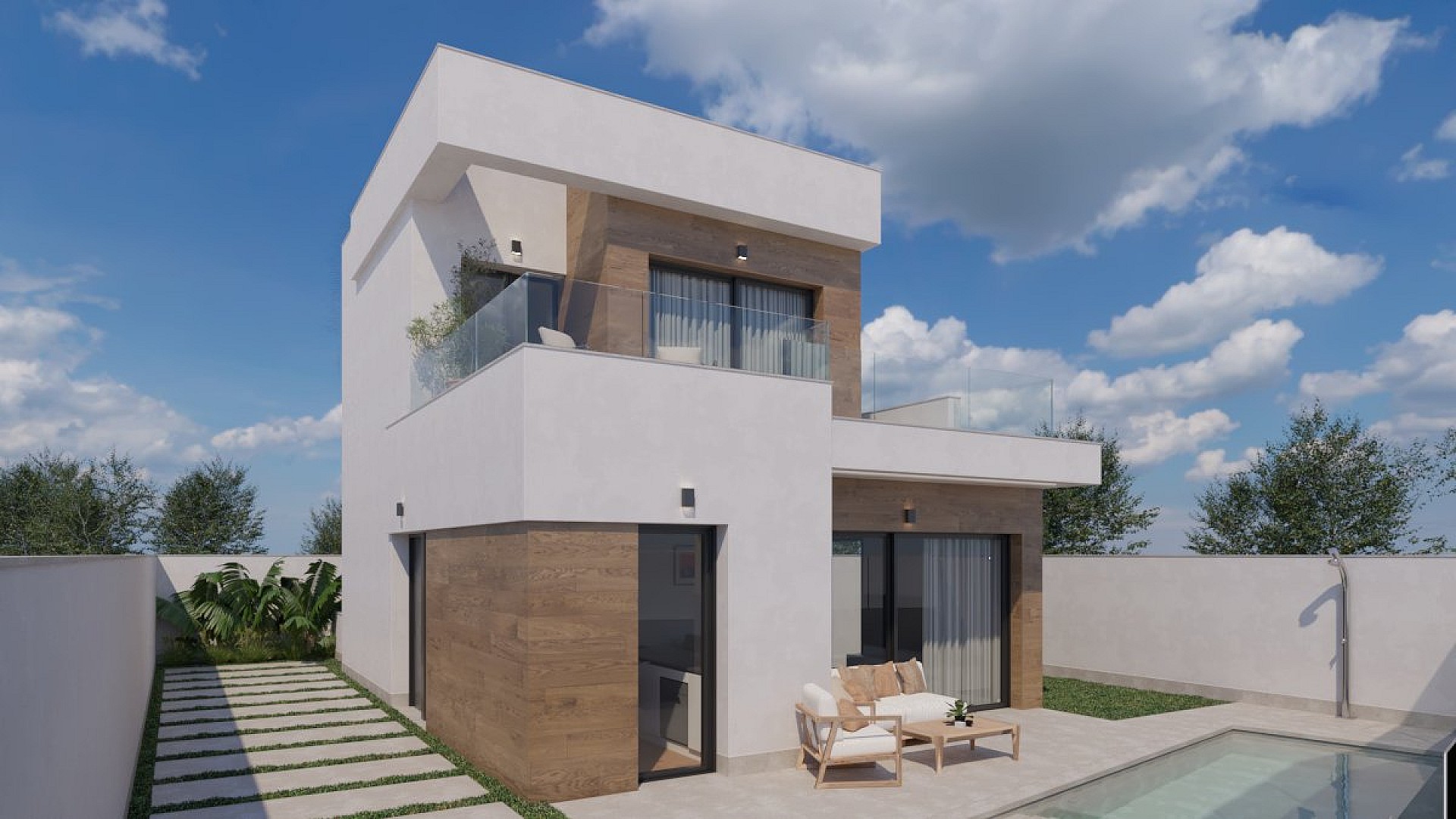 2 bedroom Villa in Pilar de la Horadada - New build in Medvilla Spanje