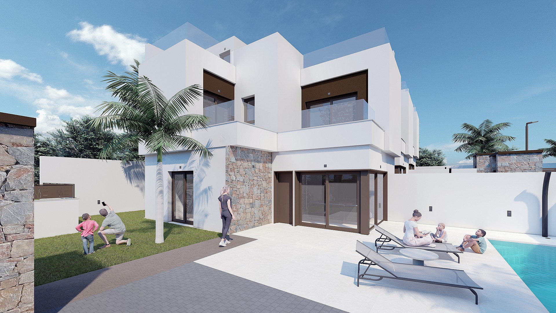 3 bedroom Terraced villa in Benijòfar - New build in Medvilla Spanje