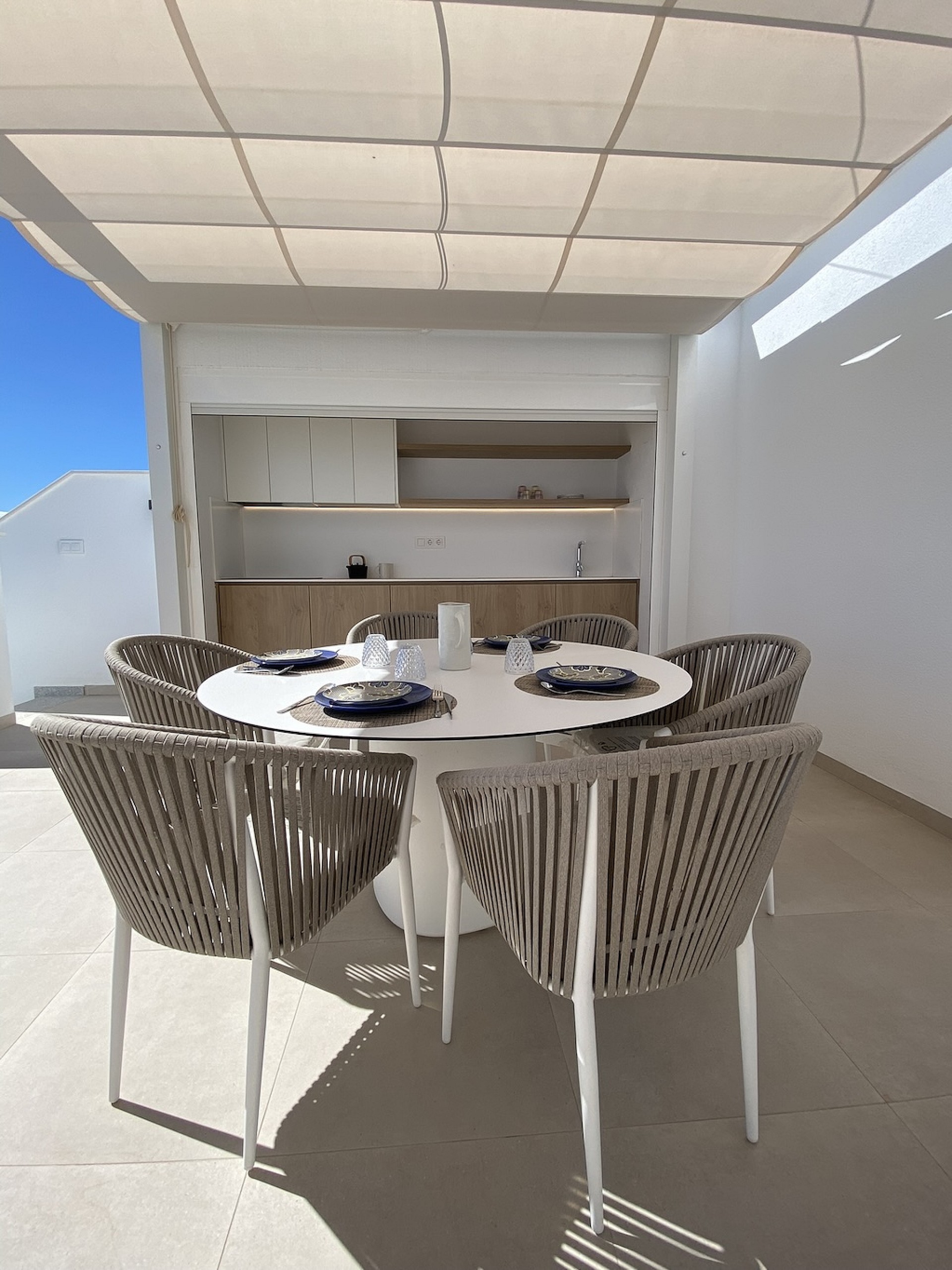 2 bedroom Apartments - solarium in Pilar de la Horadada - New build in Medvilla Spanje