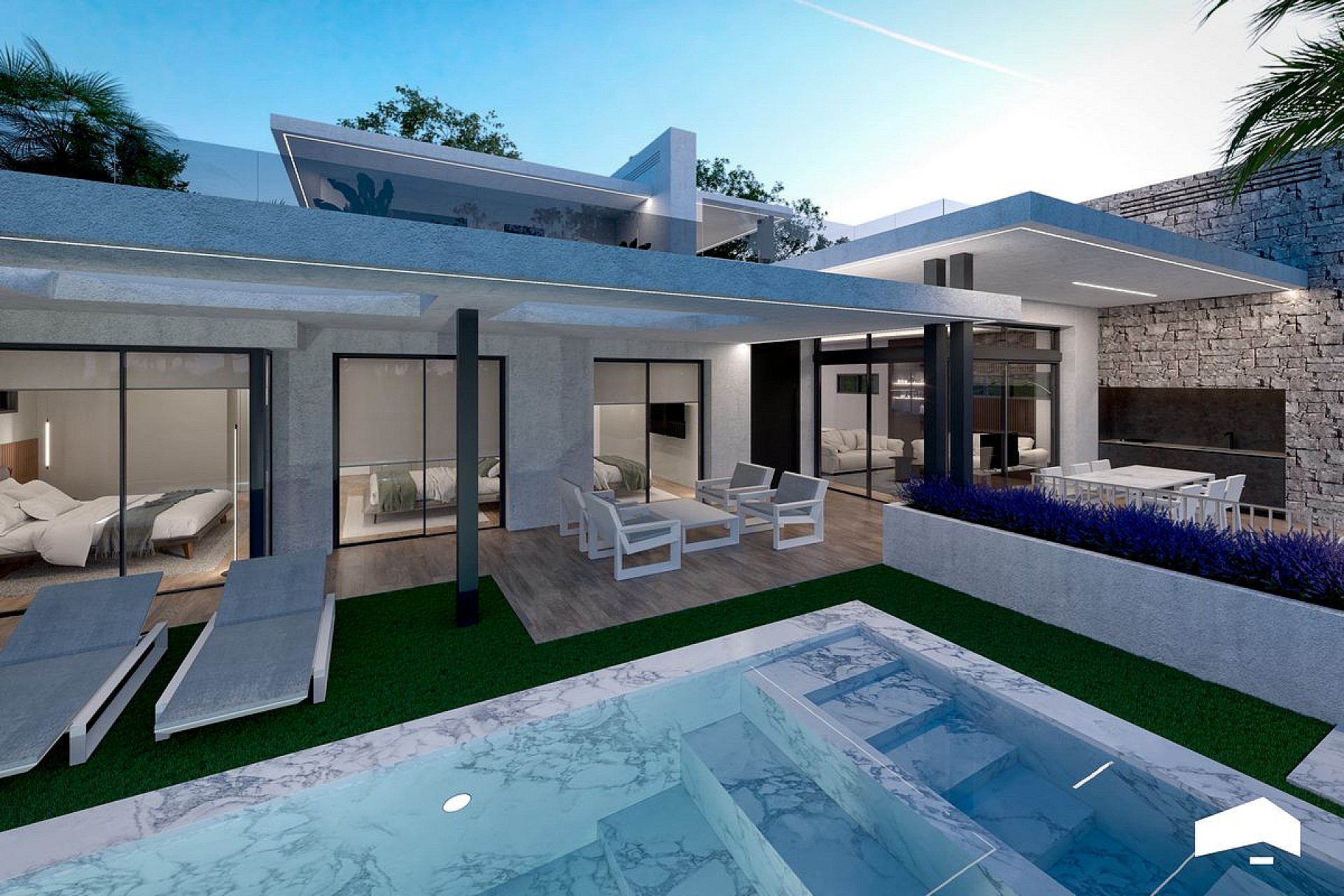 3 bedroom Villa in Santa Rosalía Resort - New build in Medvilla Spanje