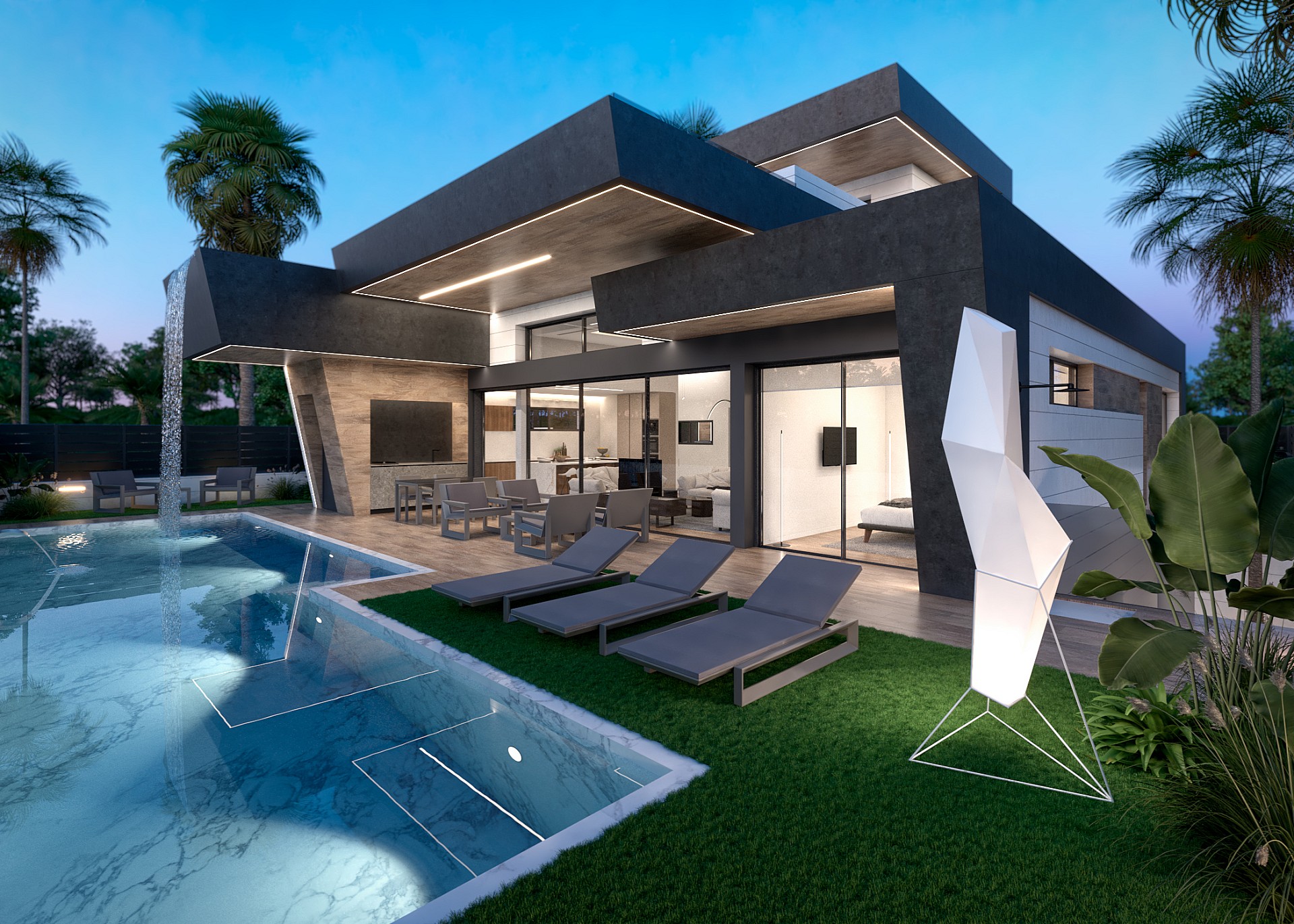 3 bedroom Villa in Santa Rosalía Resort - New build in Medvilla Spanje