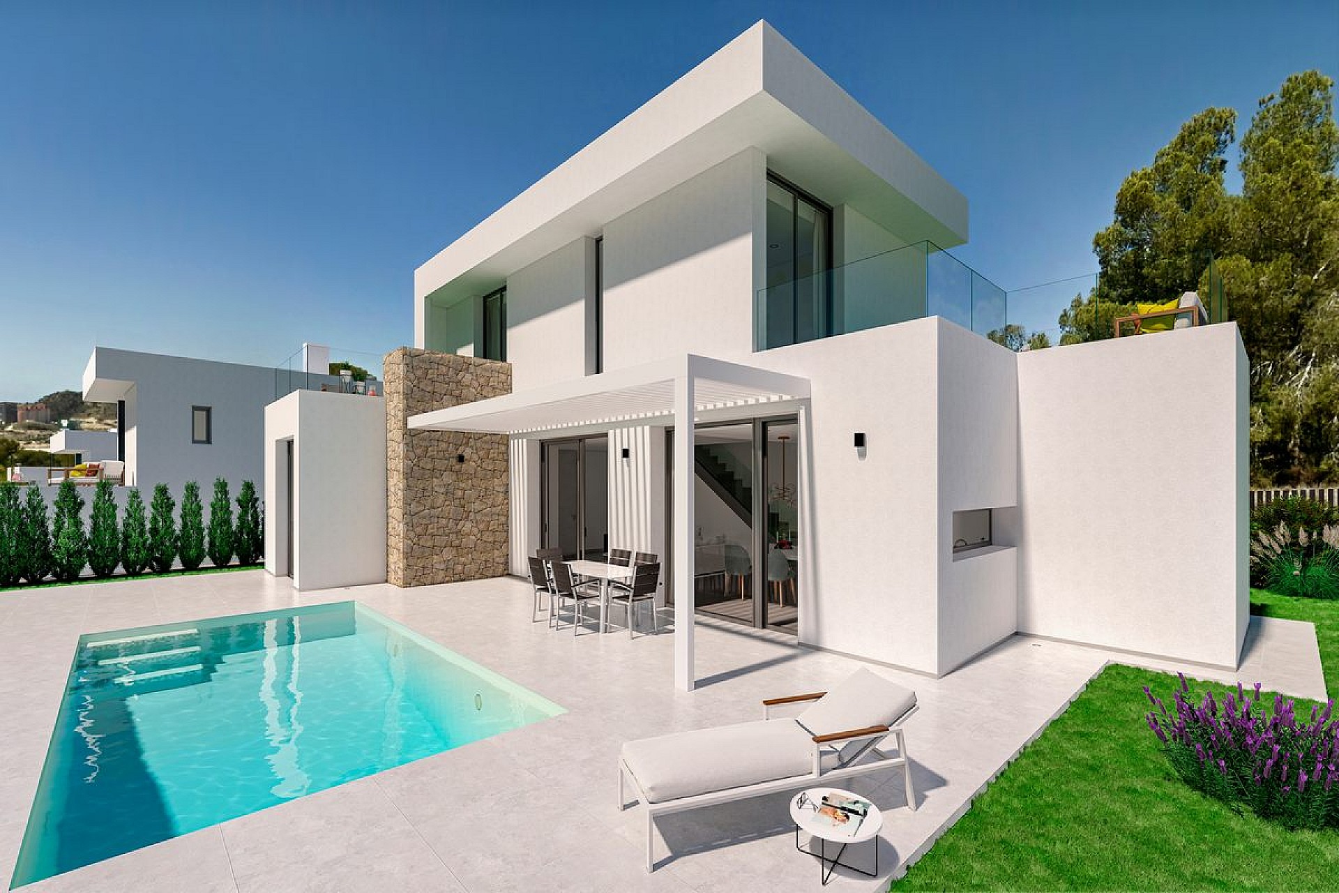 3 bedroom Villa in Finestrat - New build in Medvilla Spanje