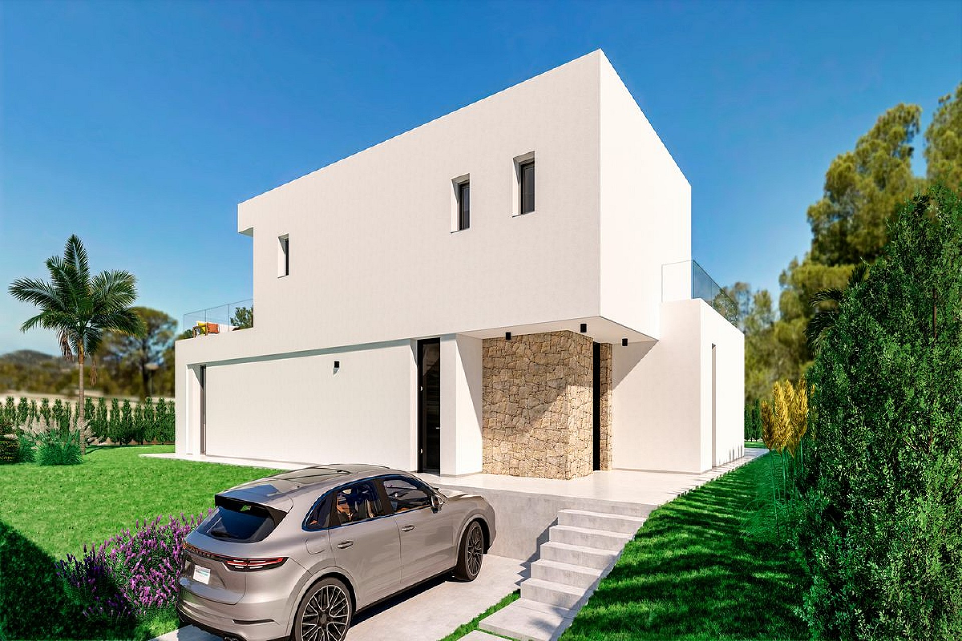 3 bedroom Villa in Finestrat - New build in Medvilla Spanje