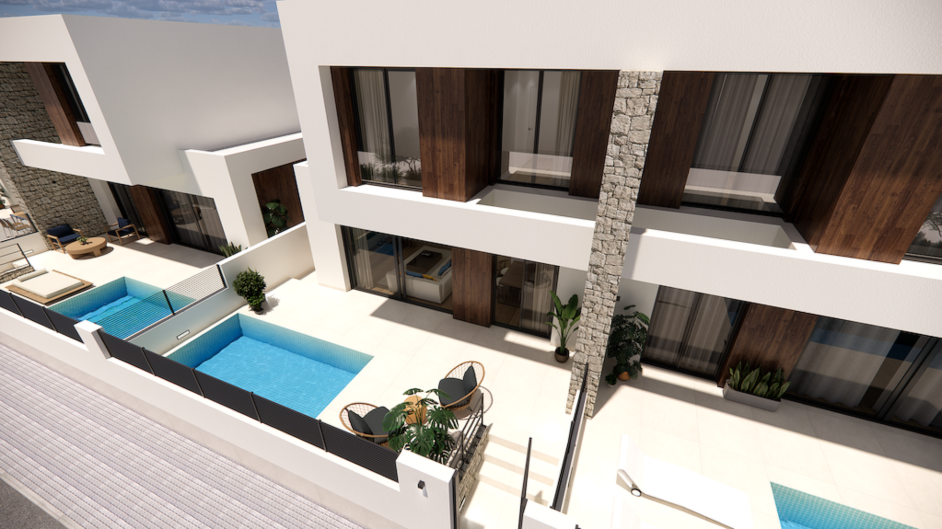 3 bedroom Terraced villa in Dolores - New build in Medvilla Spanje