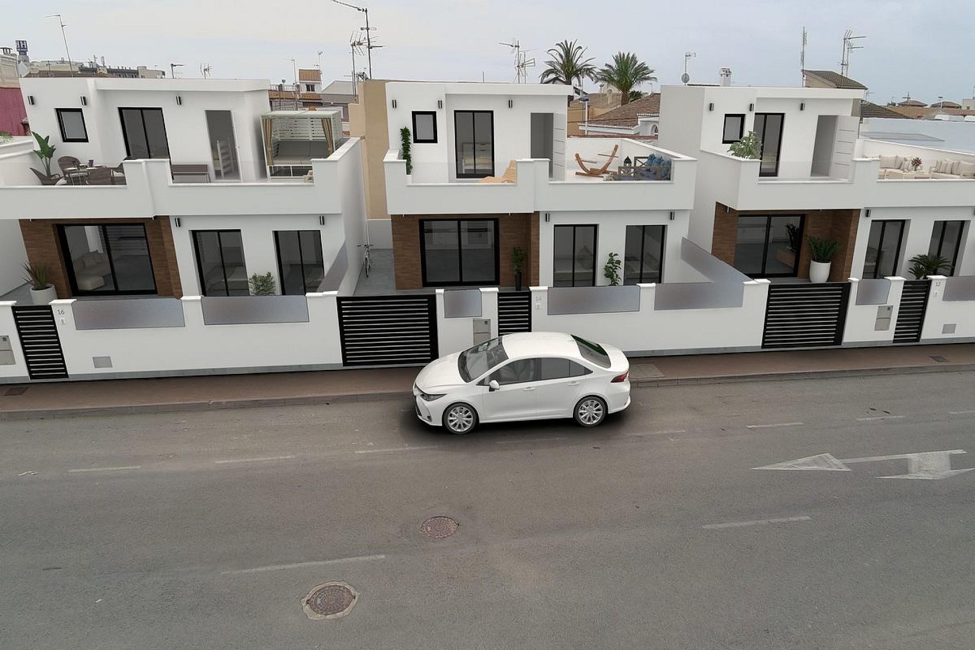 3 bedroom Villa in San Pedro Del Pinatar - New build in Medvilla Spanje