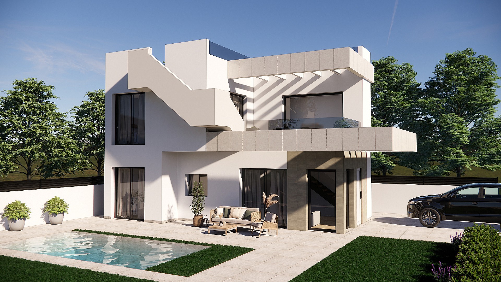 3 bedroom Villa in Los Montesinos - New build in Medvilla Spanje