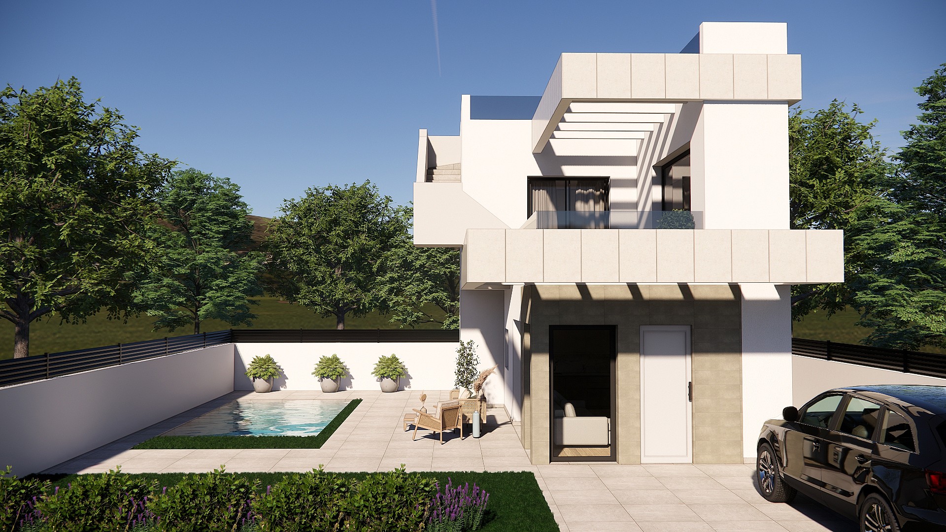 3 bedroom Villa in Los Montesinos - New build in Medvilla Spanje