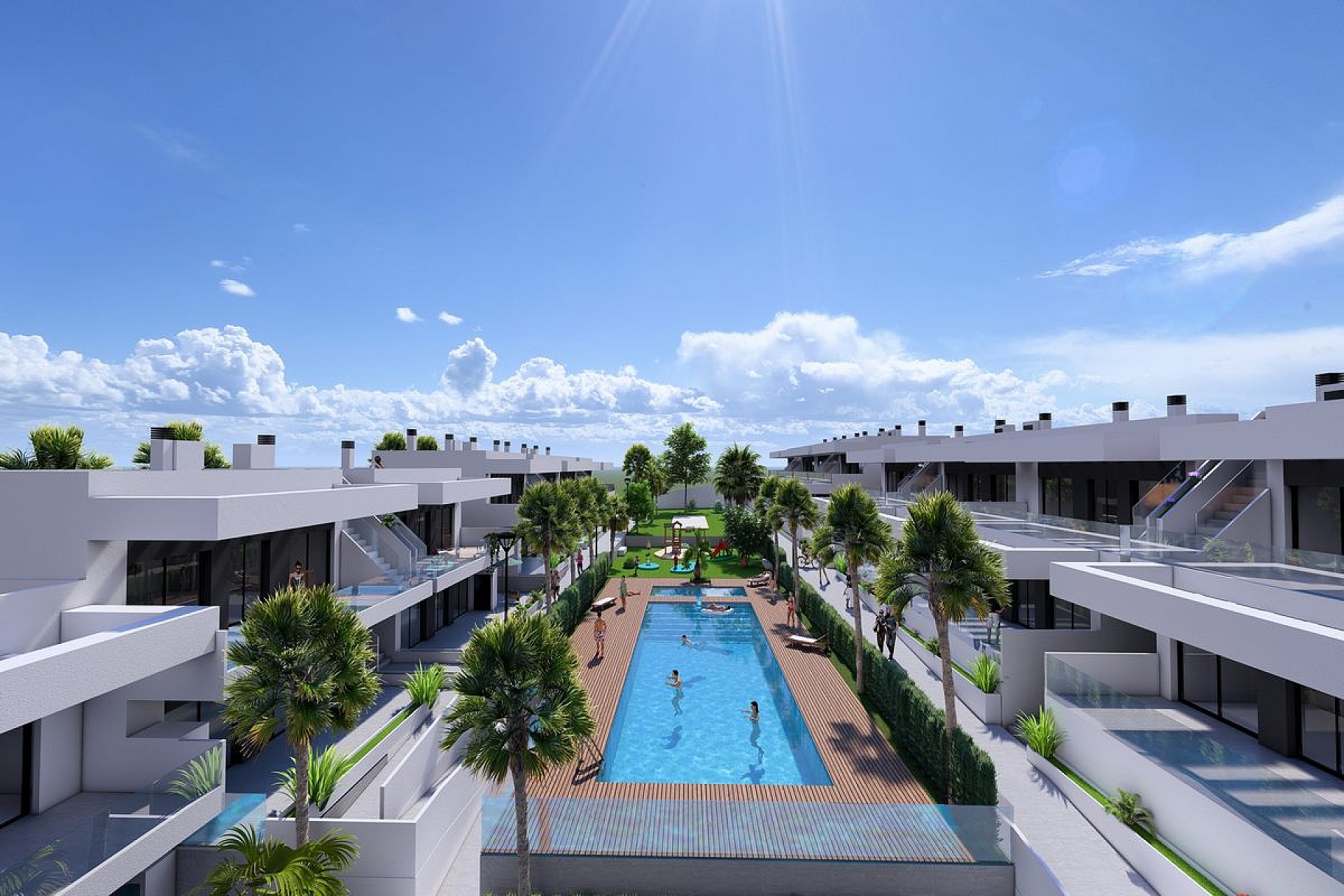 2 bedroom Apartments - solarium in La Finca Golf - New build in Medvilla Spanje