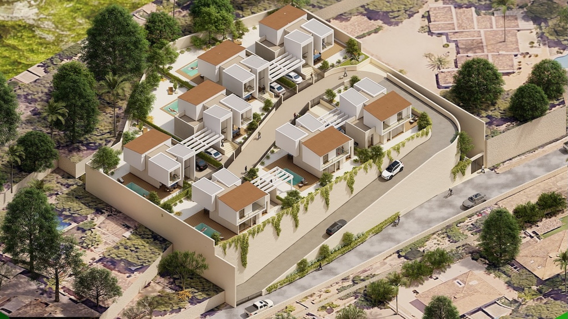 3 bedroom Villa in La Nucia - New build in Medvilla Spanje