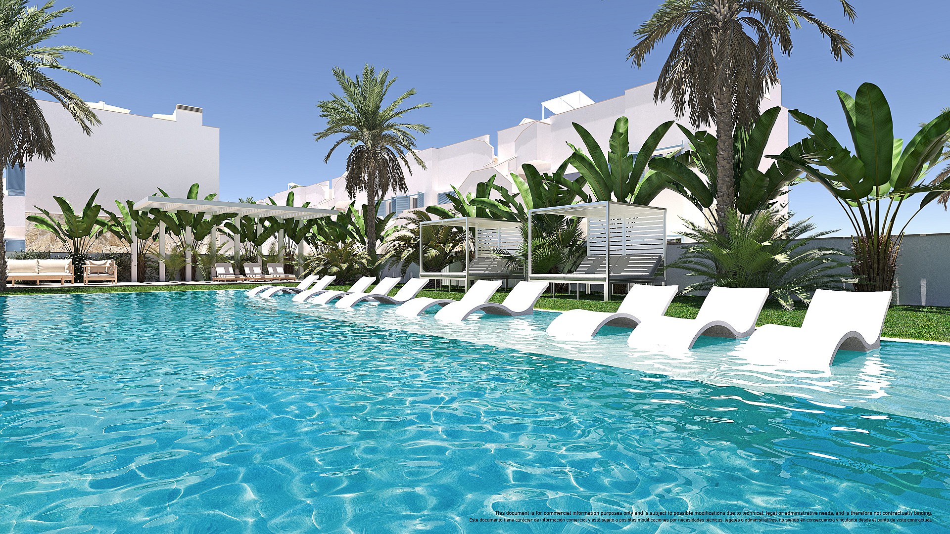 3 bedroom Apartments - solarium in Torre de la Horadada - New build in Medvilla Spanje