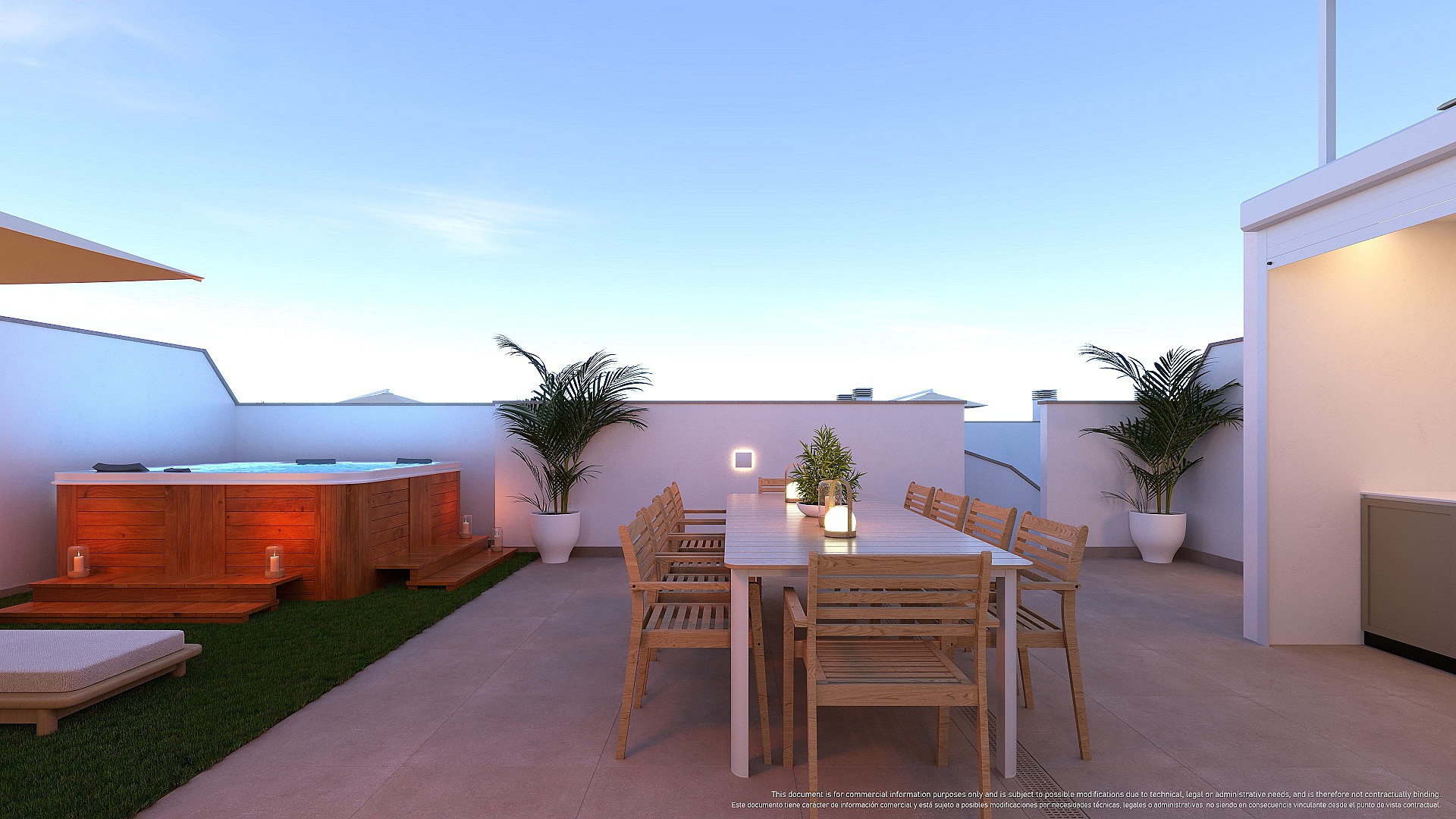 3 bedroom Apartments - solarium in Torre de la Horadada - New build in Medvilla Spanje