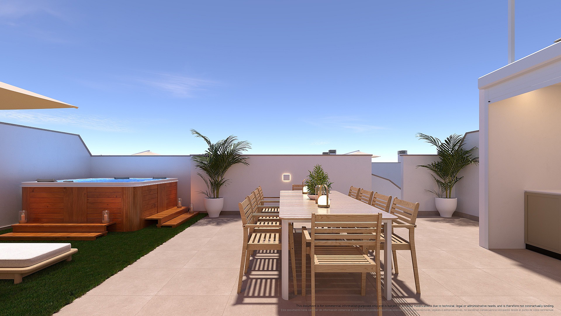 3 bedroom Apartments - solarium in Torre de la Horadada - New build in Medvilla Spanje