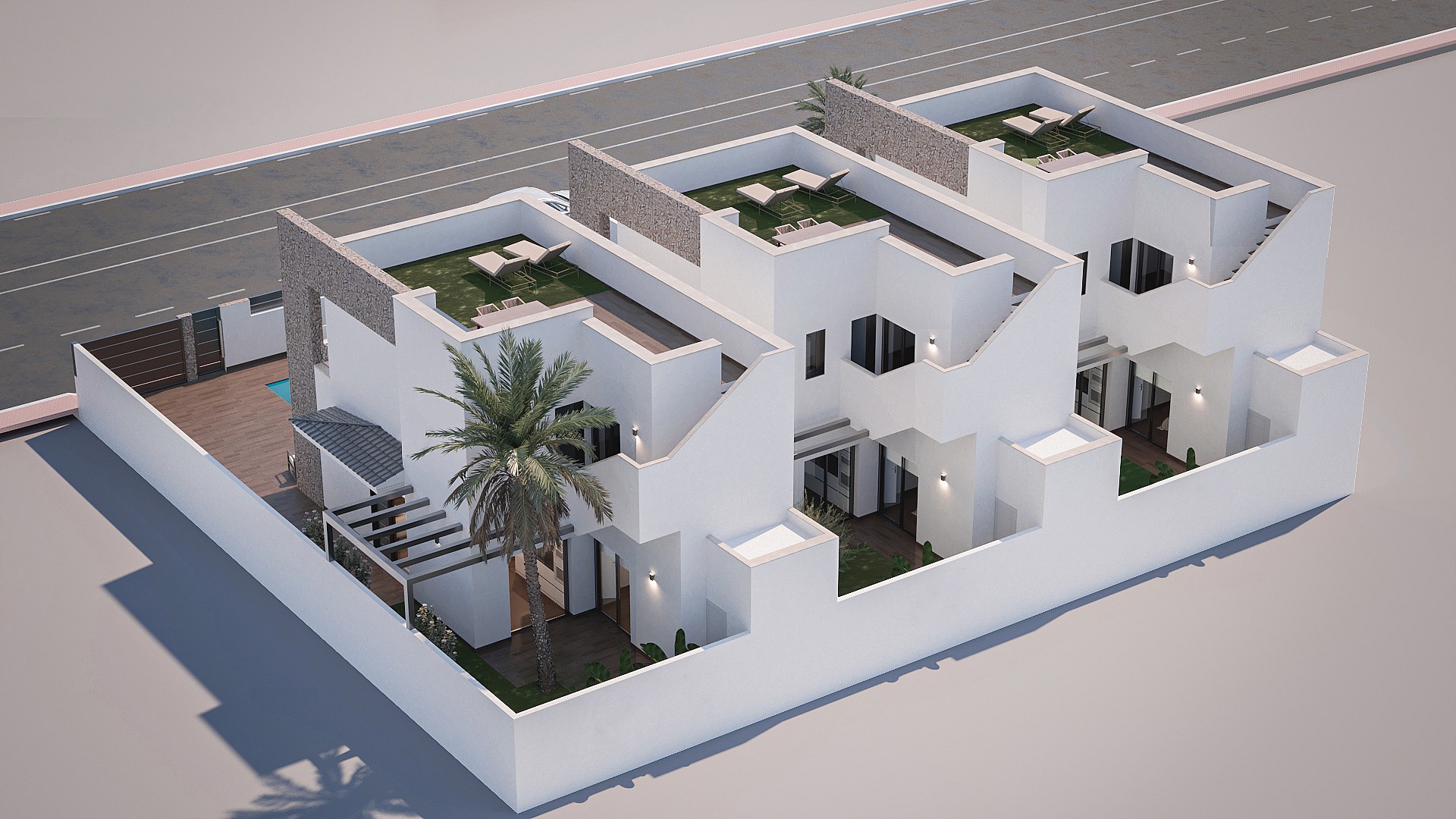 3 bedroom Villa in San Pedro Del Pinatar - New build in Medvilla Spanje