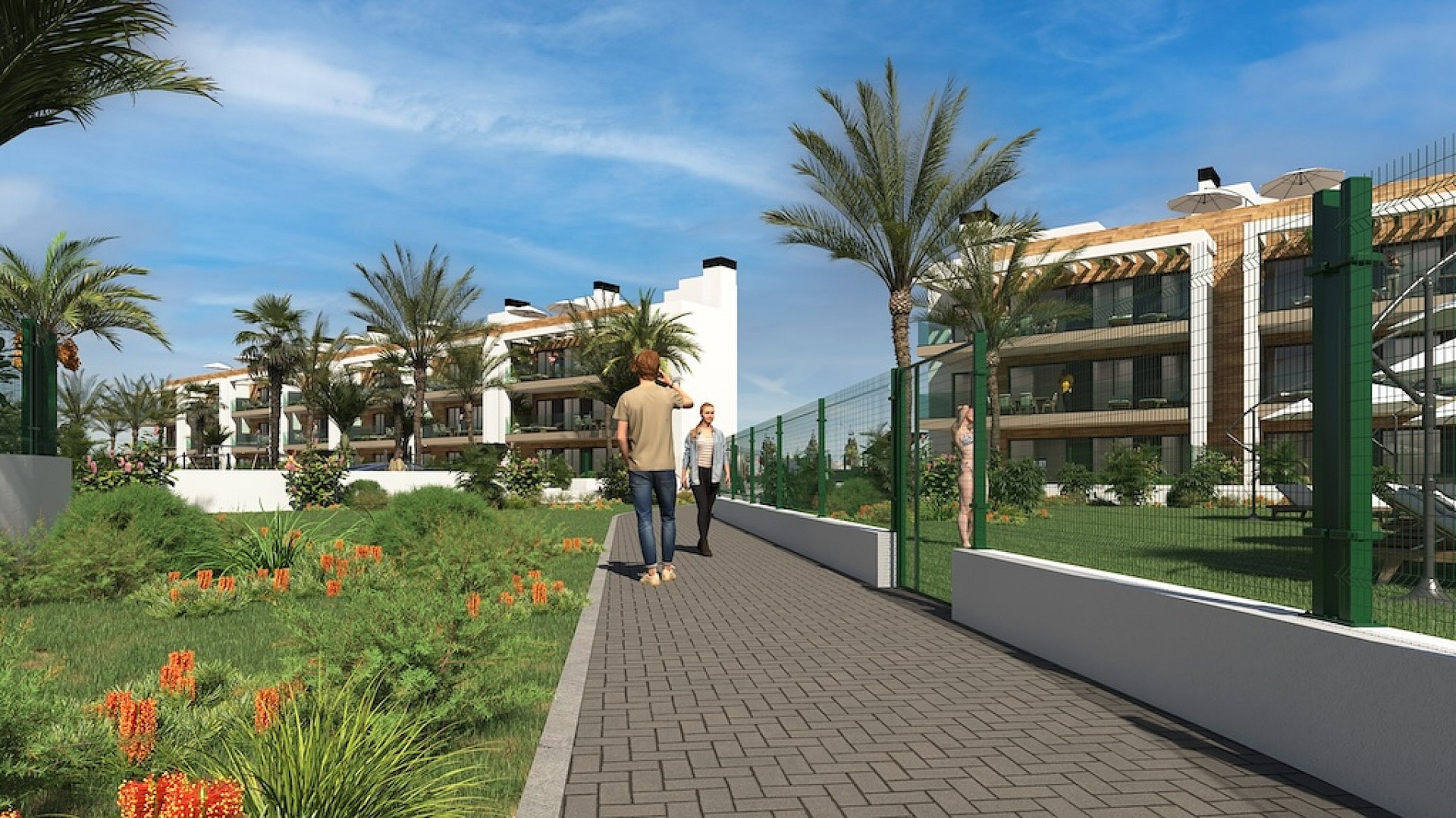 2 bedroom Apartments - solarium in Los Alcazares - New build in Medvilla Spanje