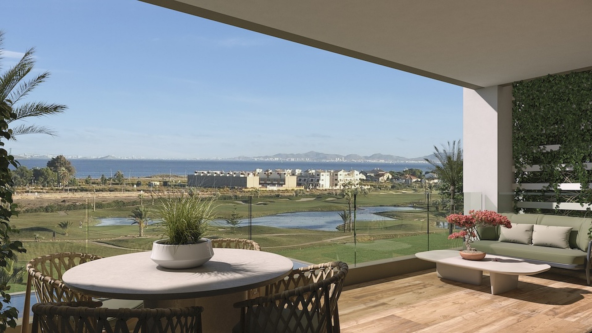 2 bedroom Apartments - solarium in Los Alcazares - New build in Medvilla Spanje