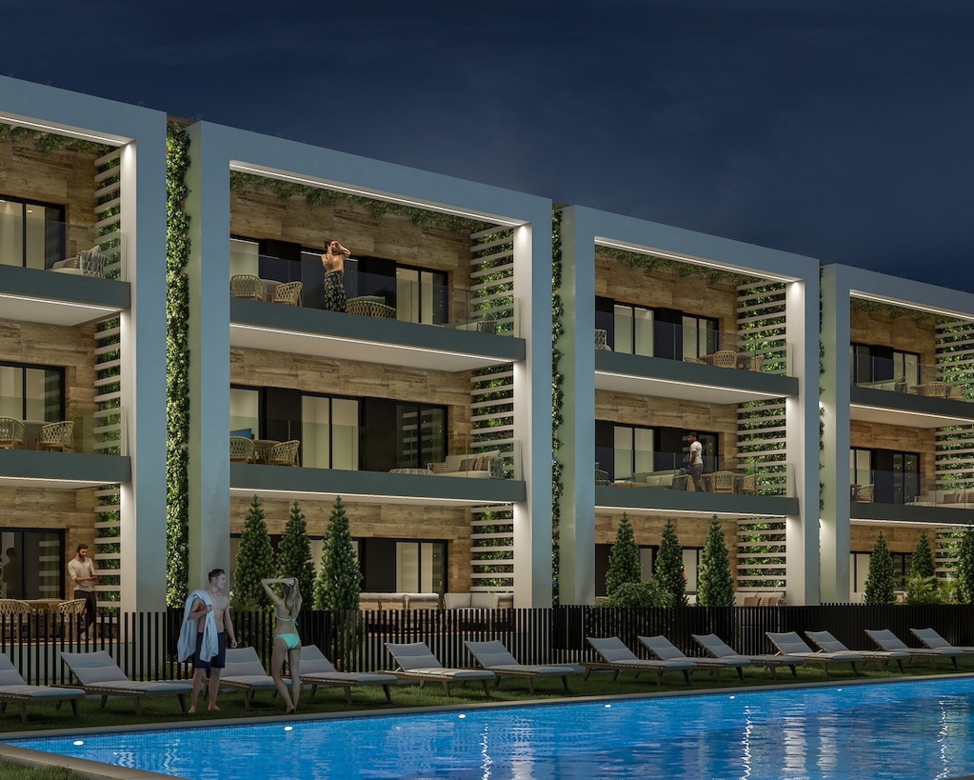 2 bedroom Apartments - solarium in Los Alcazares - New build in Medvilla Spanje