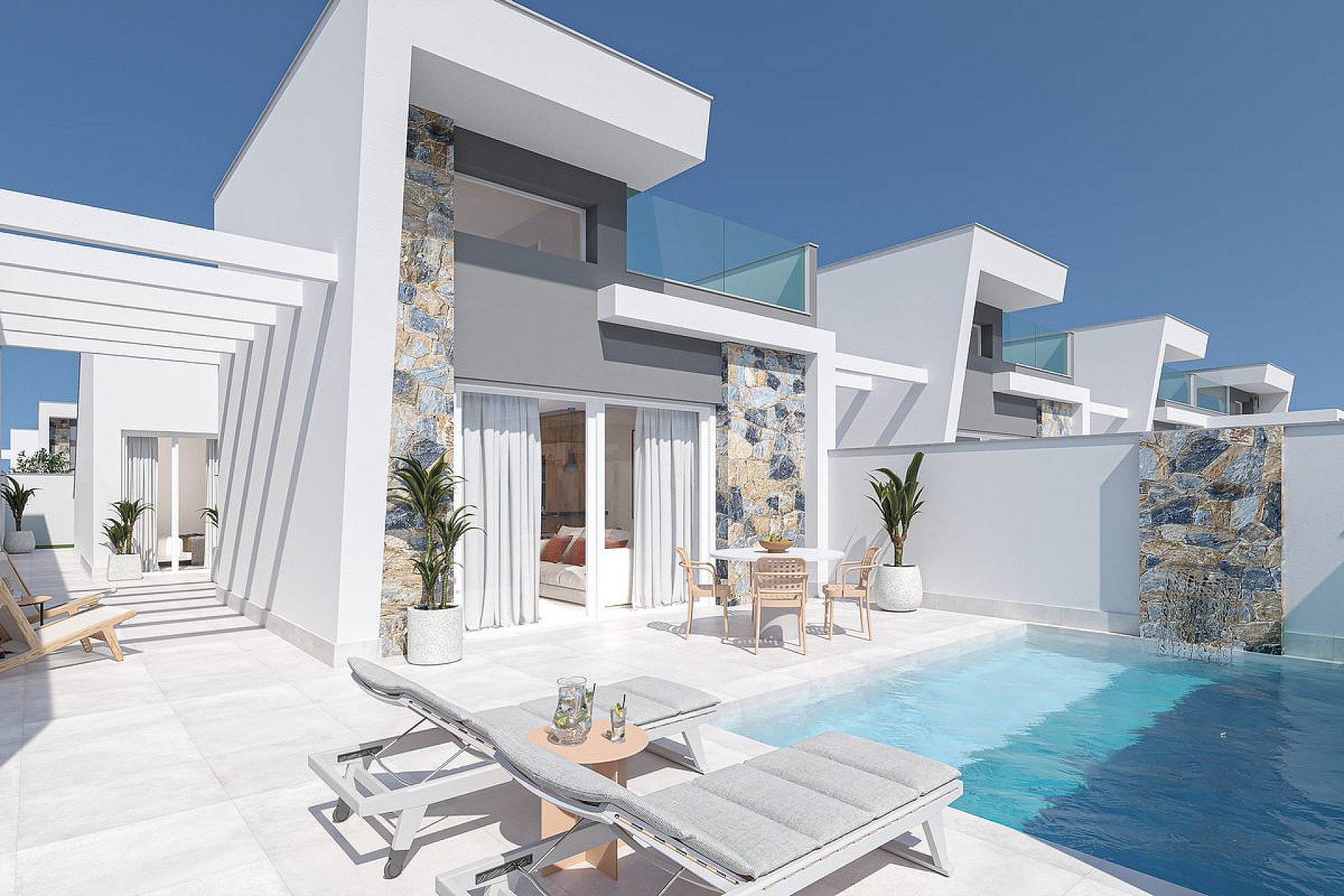 3 bedroom Villa in Los Alcazares - New build in Medvilla Spanje