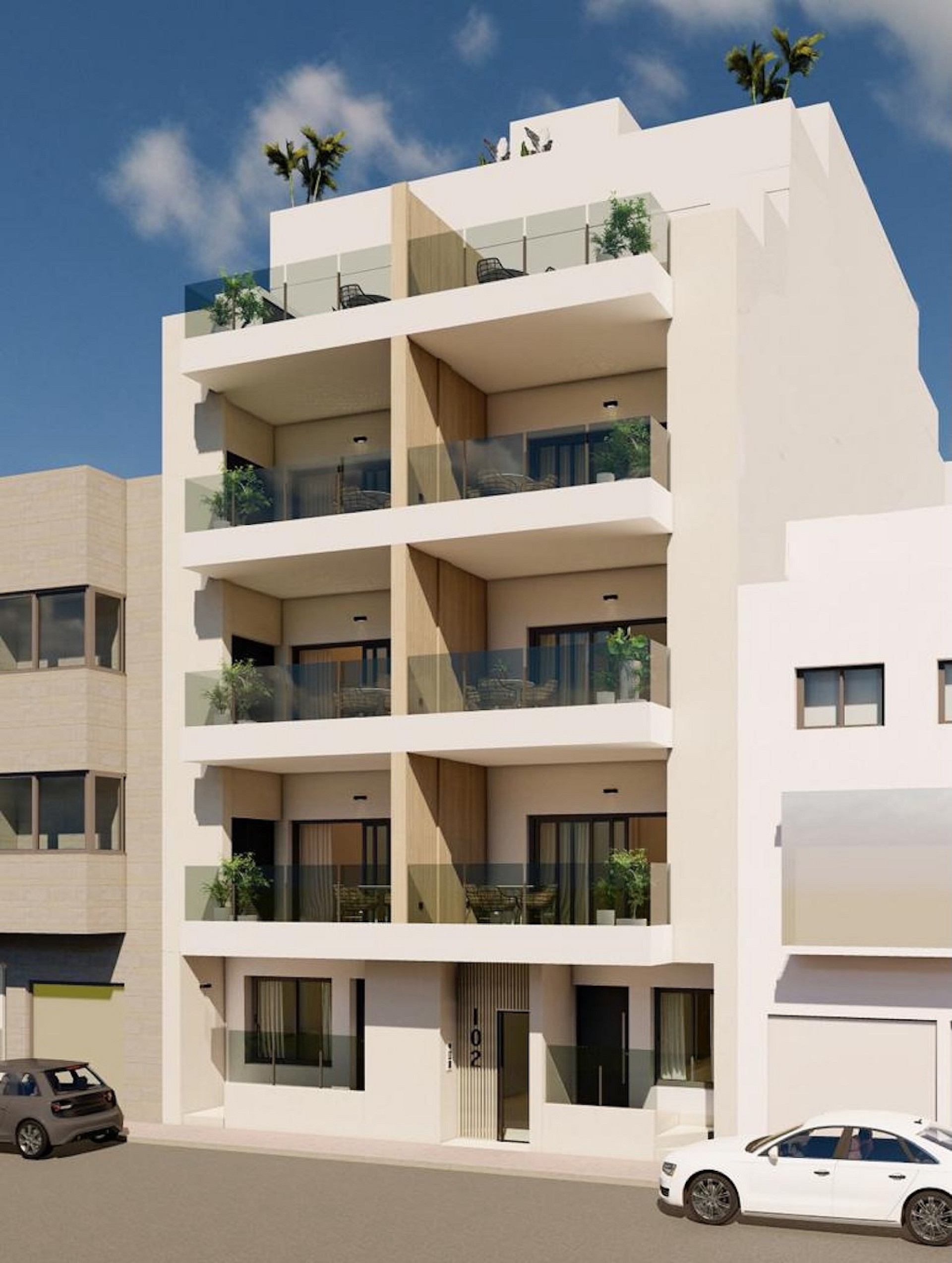 3 bedroom Apartment with terrace in Guardamar del Segura - New build in Medvilla Spanje