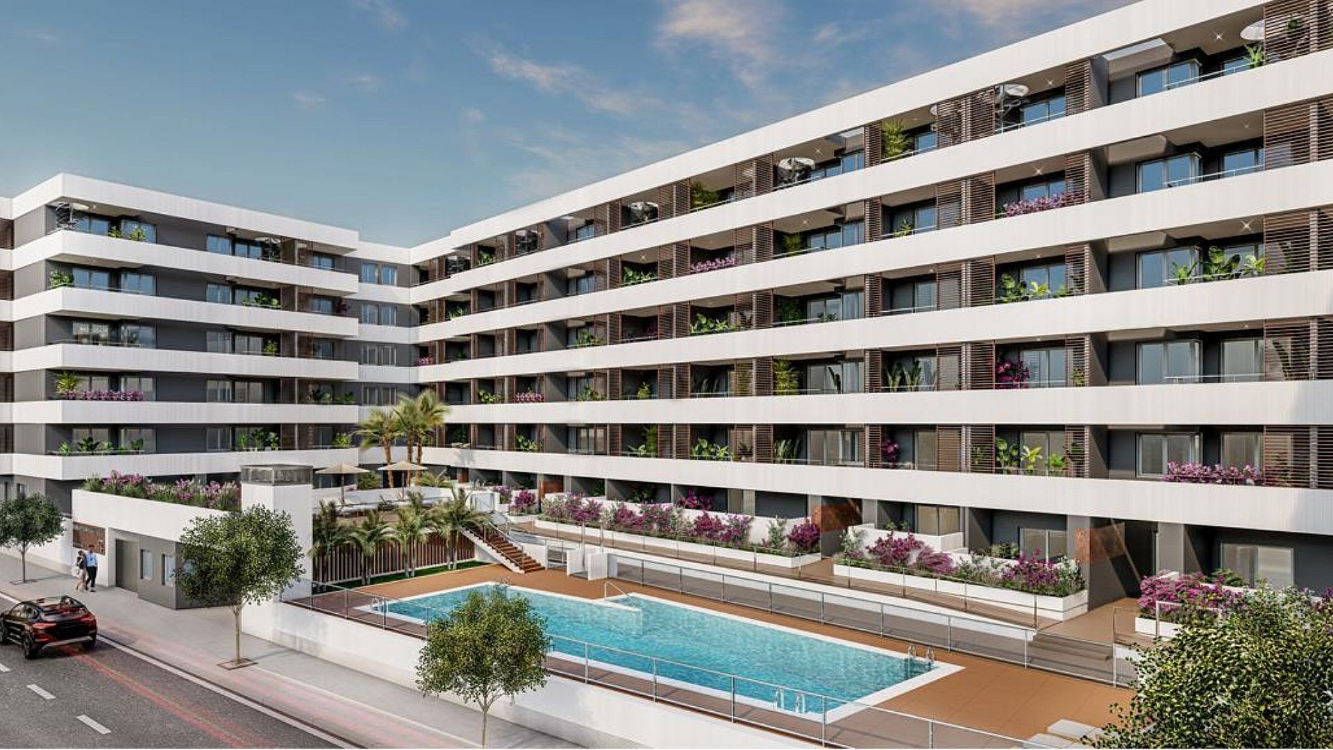 3 bedroom Apartments - solarium in Aguilas - New build in Medvilla Spanje