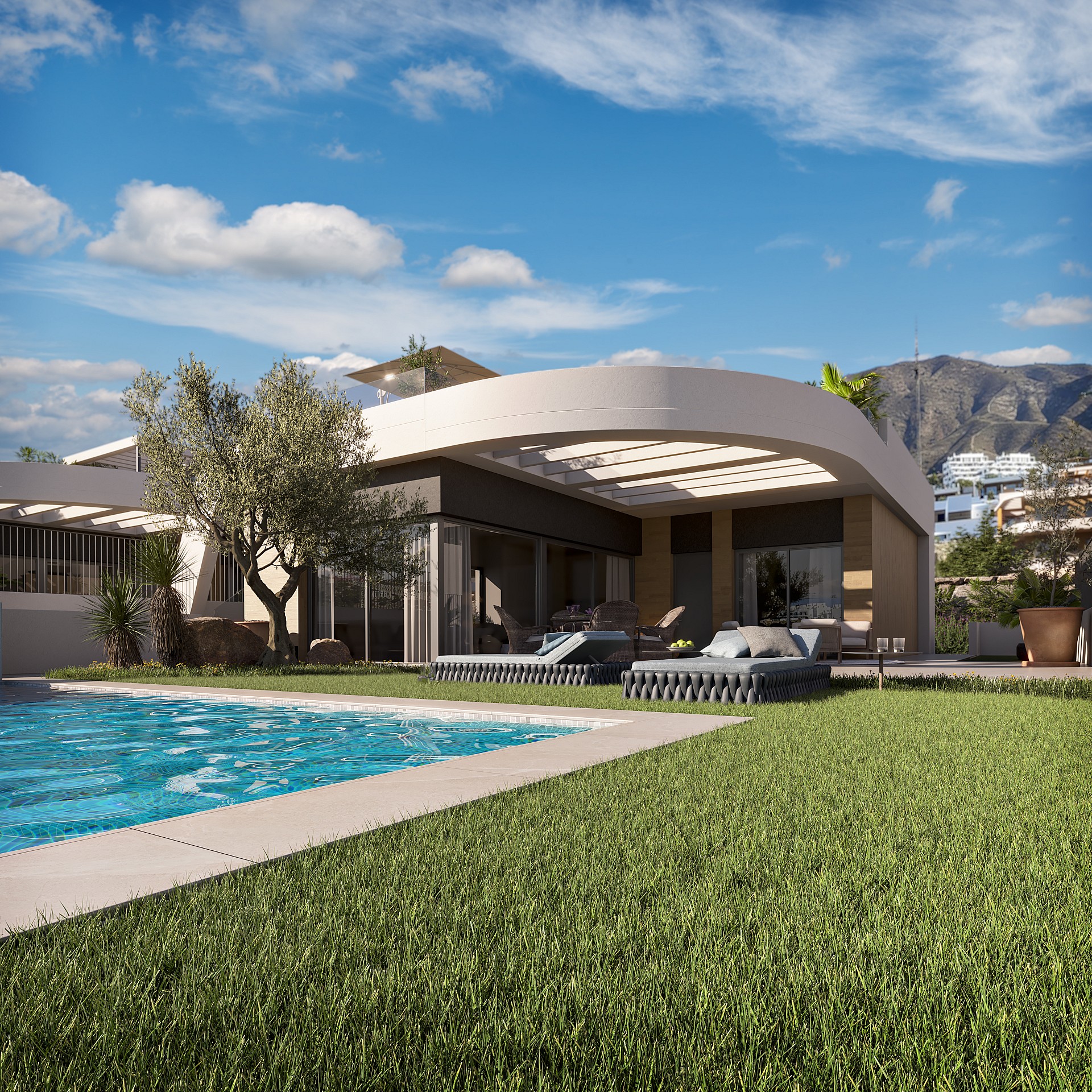 4 bedroom Villa in Finestrat - New build in Medvilla Spanje