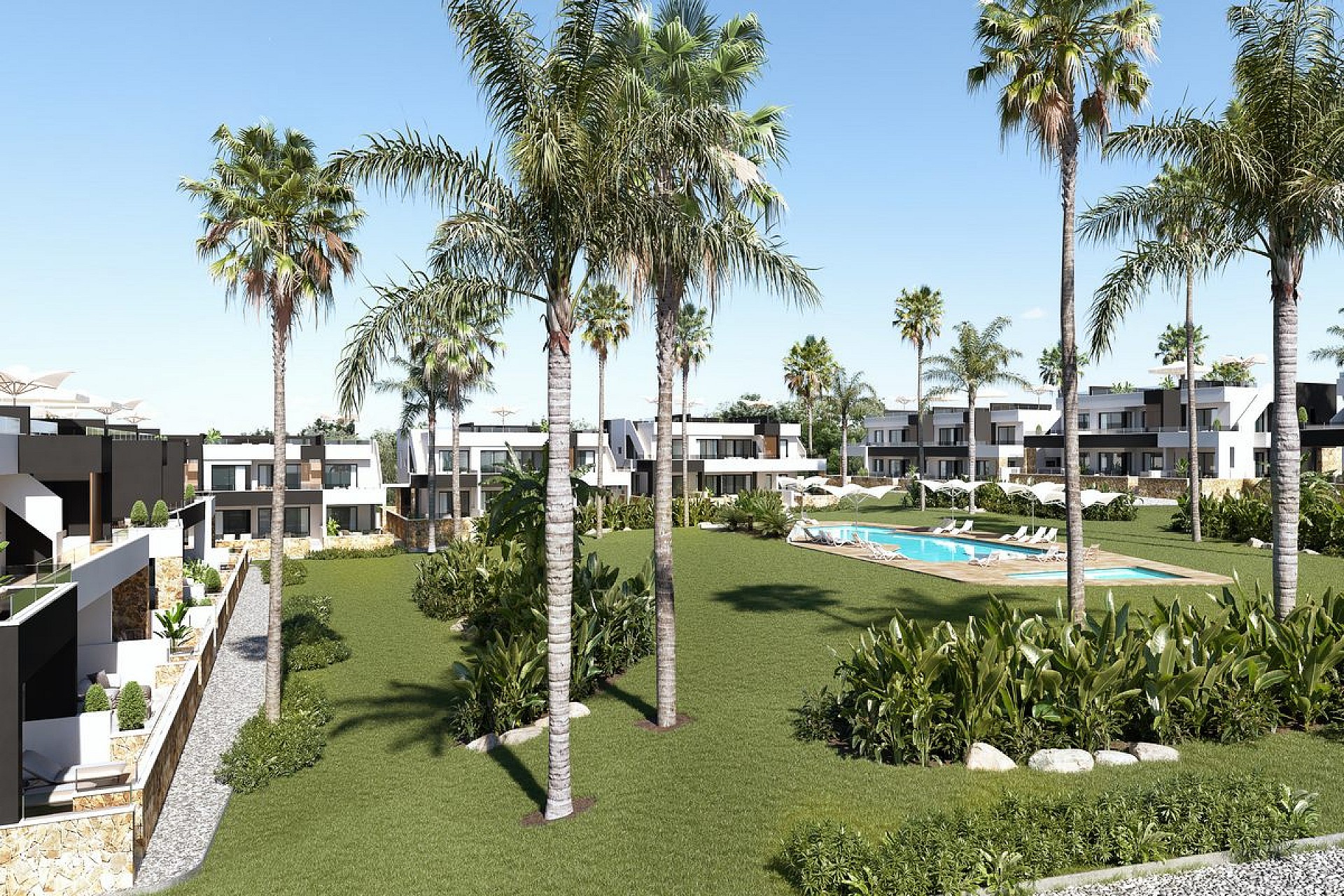 2 bedroom Apartments - solarium in Ciudad Quesada - New build in Medvilla Spanje