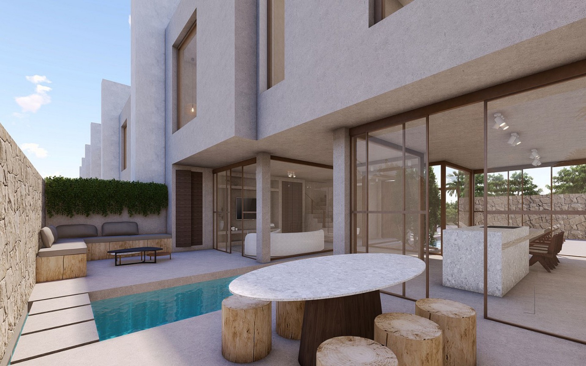 3 bedroom Terraced villa in Formentera del Segura - New build in Medvilla Spanje