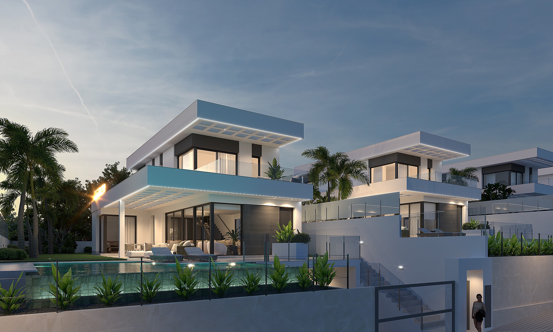 3 bedroom Villa in Finestrat - New build in Medvilla Spanje