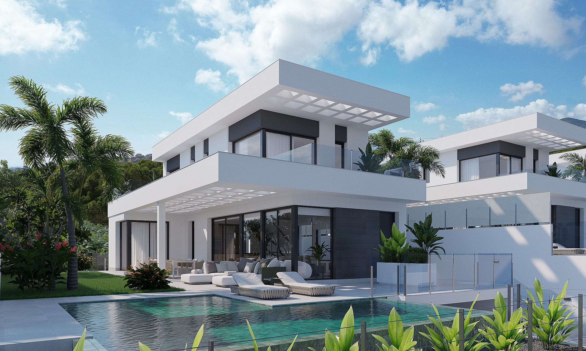 3 bedroom Villa in Finestrat - New build in Medvilla Spanje