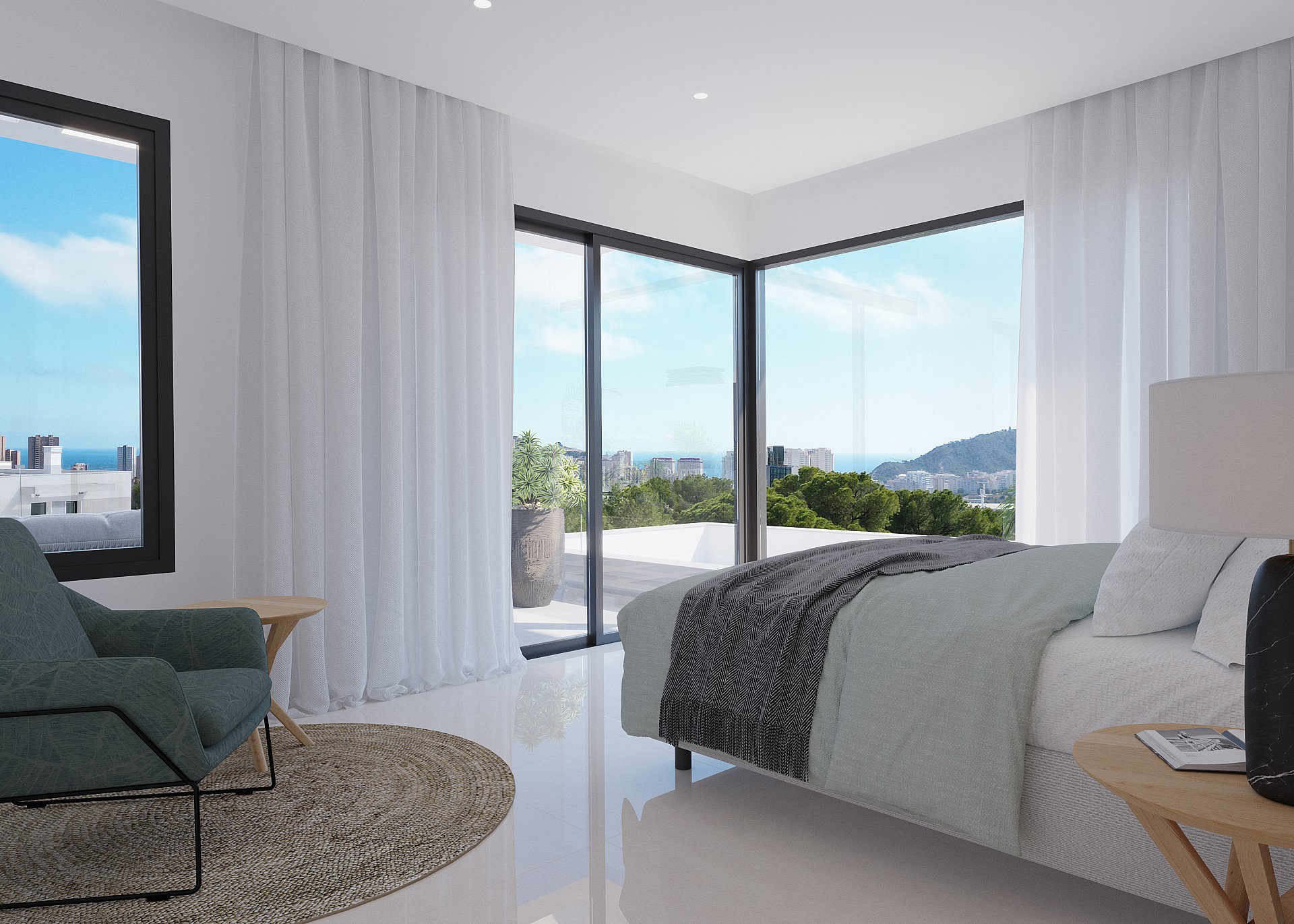 3 bedroom Villa in Finestrat - New build in Medvilla Spanje