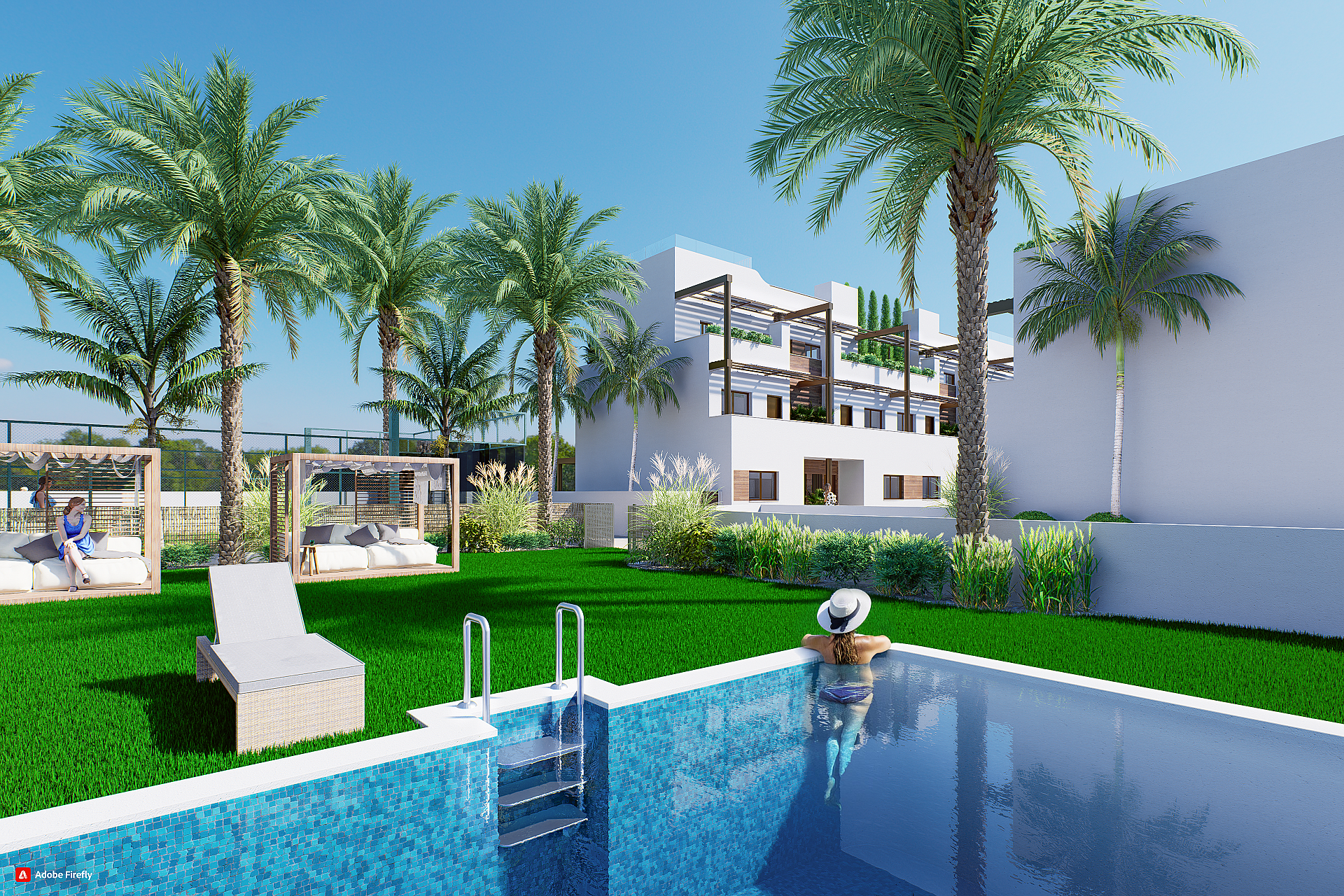 2 bedroom Apartment with garden in Torre de la Horadada - New build in Medvilla Spanje