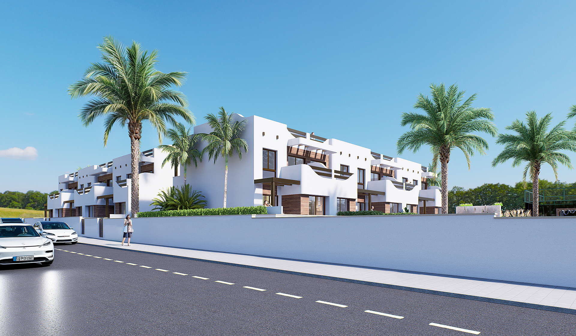 2 bedroom Apartment with garden in Torre de la Horadada - New build in Medvilla Spanje