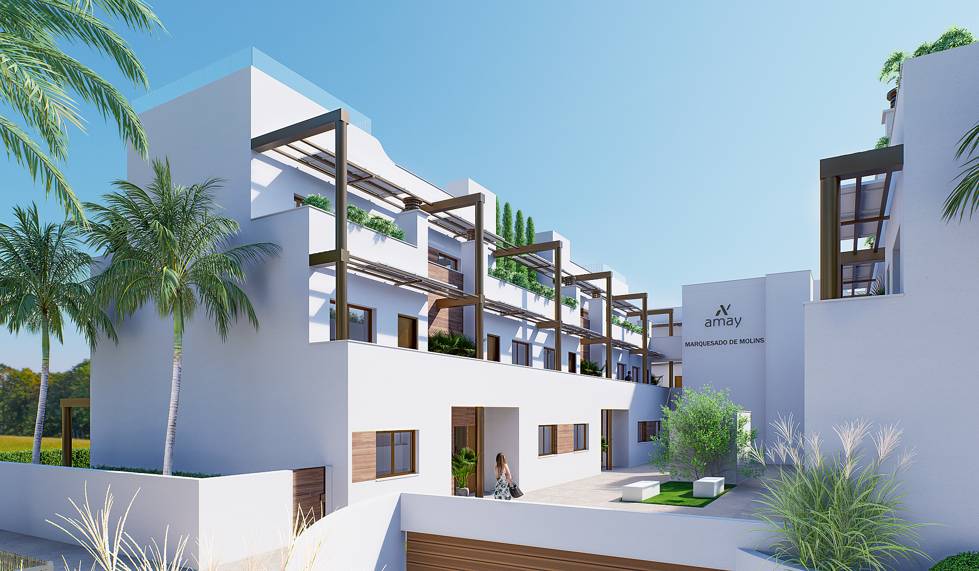 2 bedroom Apartment with garden in Torre de la Horadada - New build in Medvilla Spanje