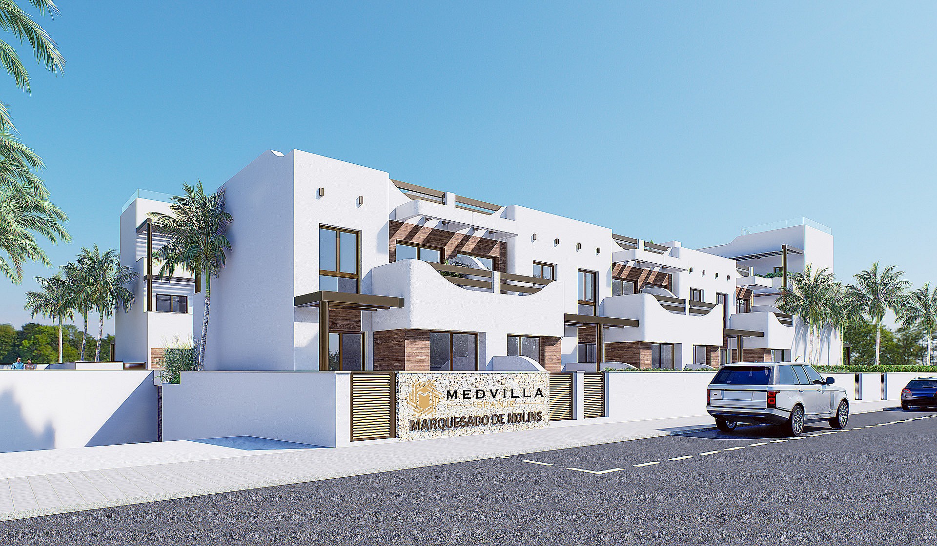 2 bedroom Apartments - solarium in Torre de la Horadada - New build in Medvilla Spanje