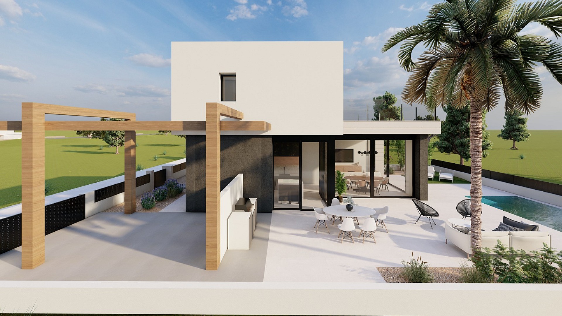 3 bedroom Villa in Pilar de la Horadada - New build in Medvilla Spanje