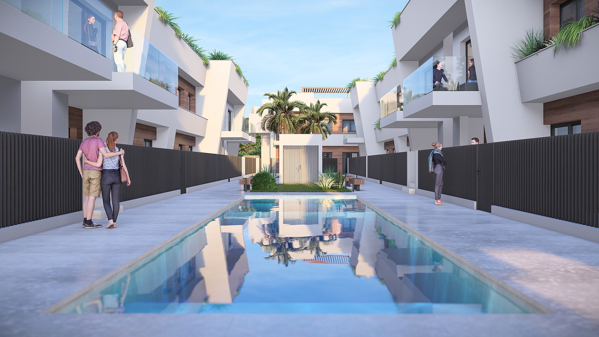 3 bedroom Apartments - solarium in Torre Pacheco - New build in Medvilla Spanje