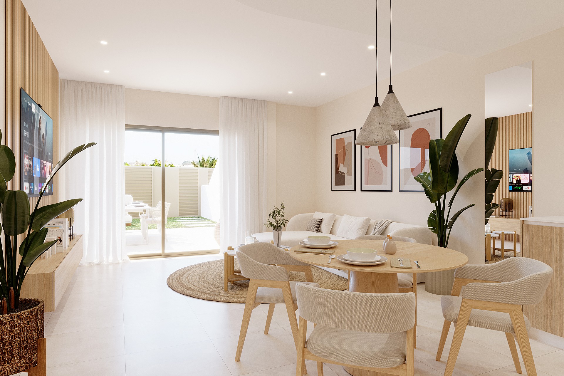 3 bedroom Apartments - solarium in San Pedro Del Pinatar in Medvilla Spanje